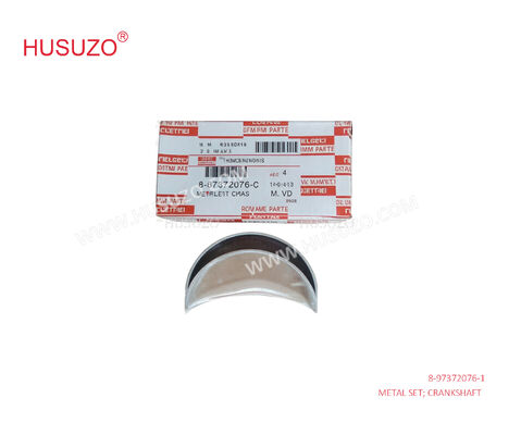 8-97372076-1 Standard Crankshaft Metal Set 8973720761 For ISUZU ELF 6HK1 4HK1