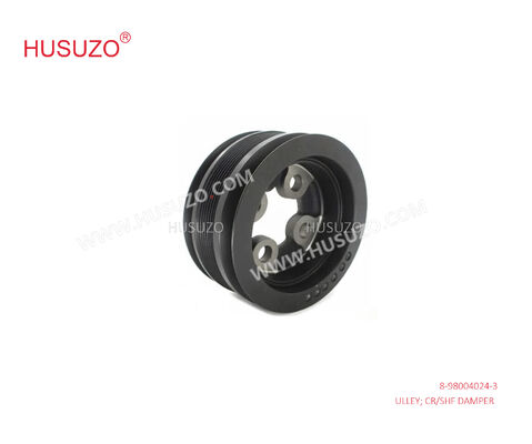 8-98004024-3 8980040243 Isuzu Truck Parts Crankshaft Damper Pulley For ISUZU  NPR75 700P 4HK1