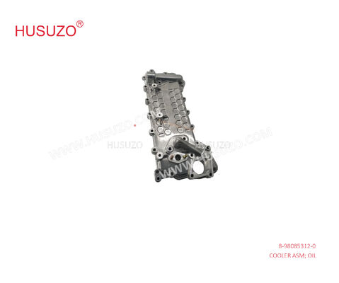FCFG Isuzu Engine Parts Oil Cooler Assembly 8980853120 8973852011 8-98085312-0 8-97385201-1