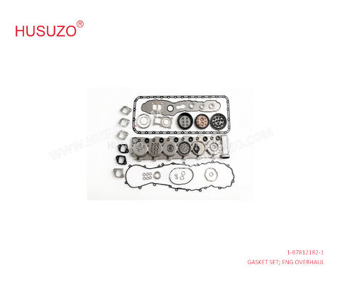OEM Isuzu Engine Parts / Engine Gasket Set For Isuzu LT132 6HE1 1878121821 1878144830 1-87812182-1 1-87814483-0