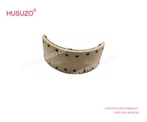 5-87831693-0 5878316930 8-97188455-0 8971884550 Rear Brake Shoe Kit For ISUZU NPR75 700P 4HK1