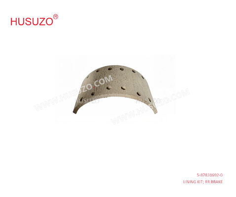 ISUZU NQR 4HK1 4HG1 Rear Brake Lining Kit 5-87831692-0 5878316920