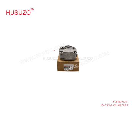 6HK1 FVR346 Isuzu Engine Parts 8-98167012-0 8981670120  Air Compressor Cylinder Head Assembly