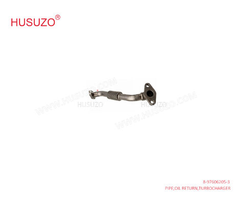 FVR34 6HK1T Isuzu Engine Parts Turbocharger Oil Return Pipe 8976062053 8-97606205-3