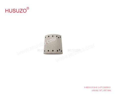 1-88311314-0 1-47126698-0 Standard Front Brake Lining Set 1883113140 1471266980  For ISUZU CXZ51K 6WF1