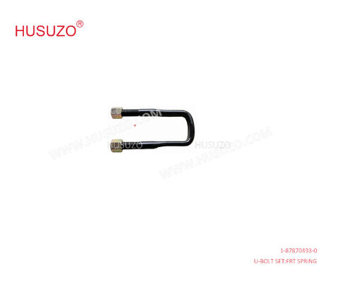 1-87870493-0 1878704930 Isuzu CXZ Parts Front Spring U - Bolt Set For CYZ52 6WG1