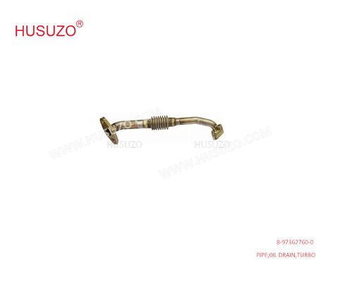 Pipe Oil Drain Turbocharger Isuzu Trooper Parts 8973627600 8-97362760-0