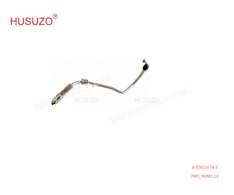 Isuzu Engine Parts No 1 Injector Pipe For Isuzu  6HK1 Engine 8-97602674-3 8976026743