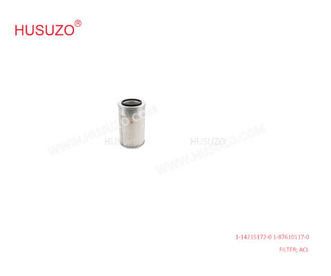 FTR33 6HH1 Isuzu Replacement Parts Outer ACL Filter 1876101170 1142151720 1-87610117-0 1-14215172-0