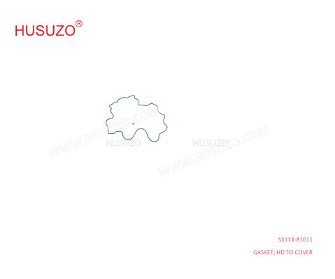 S1111-81011 Hino Truck Parts J08E Head To Cover Gasket