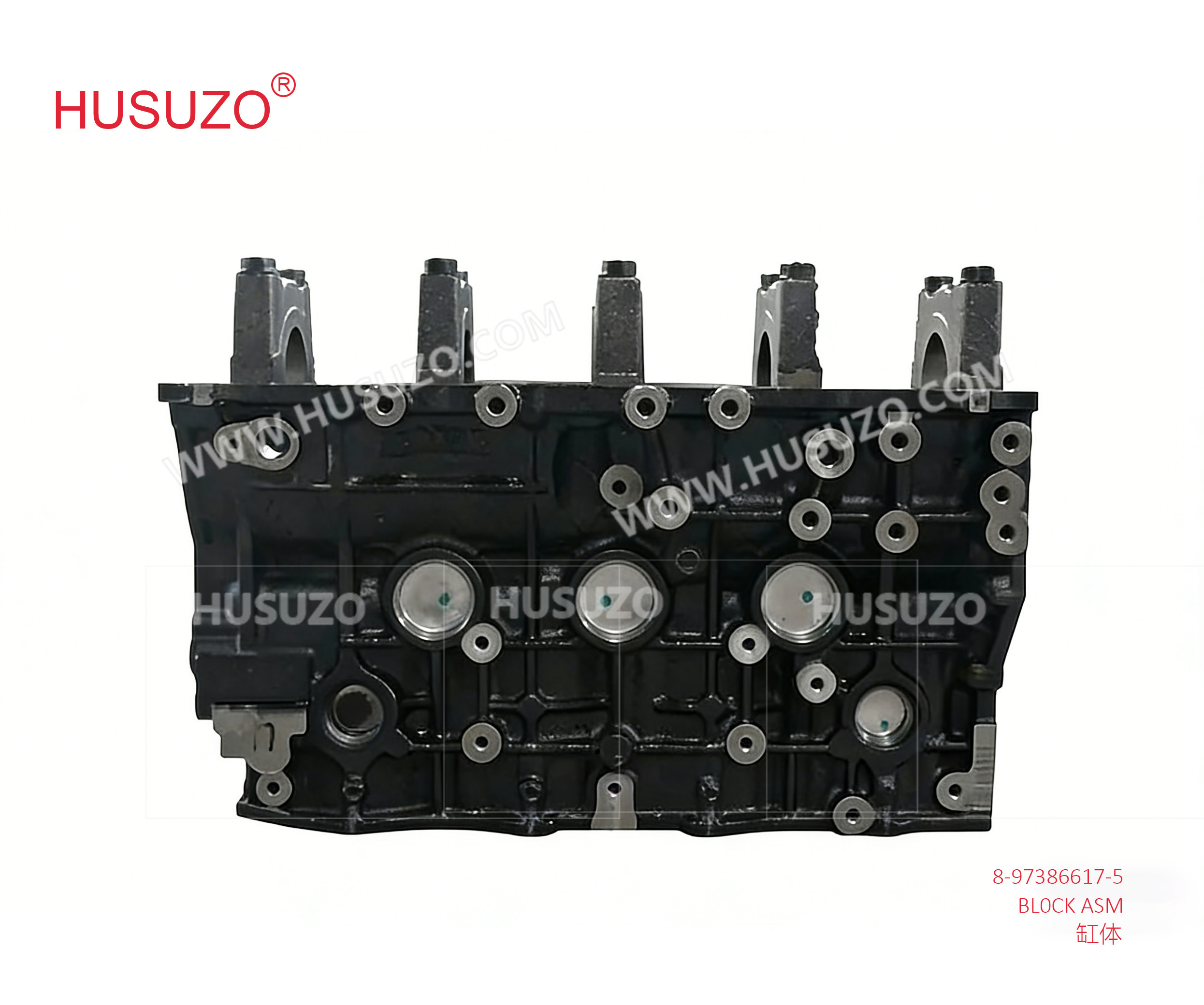8-97386617-5 Cylinder Block Assembly  For ISUZU 8973866175 NLR85 4JJ1