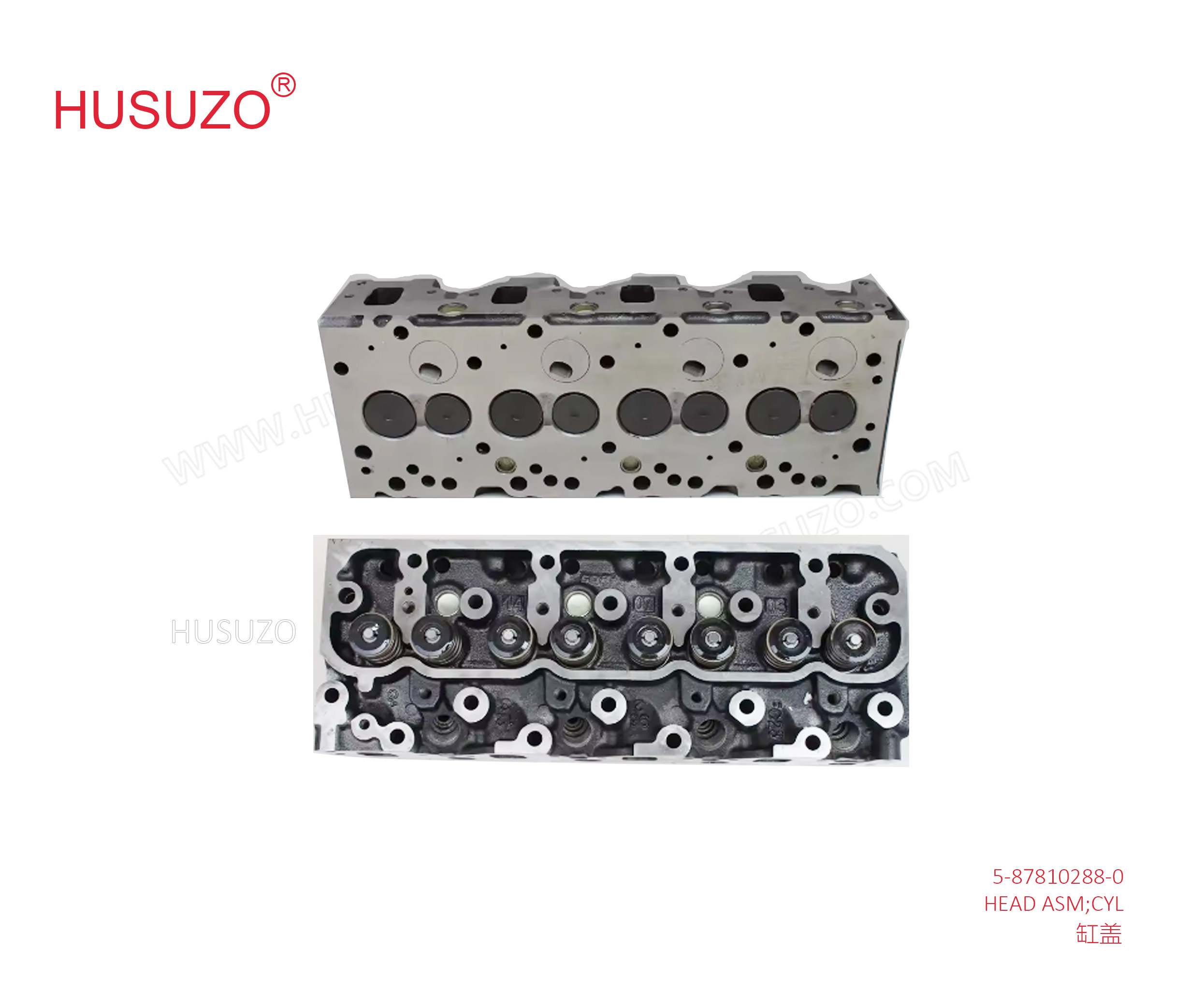 5-87810288-0 Cylinder Block Assembly for ISUZU 4JB1 5-87810288-0 8982045331 8971918467
