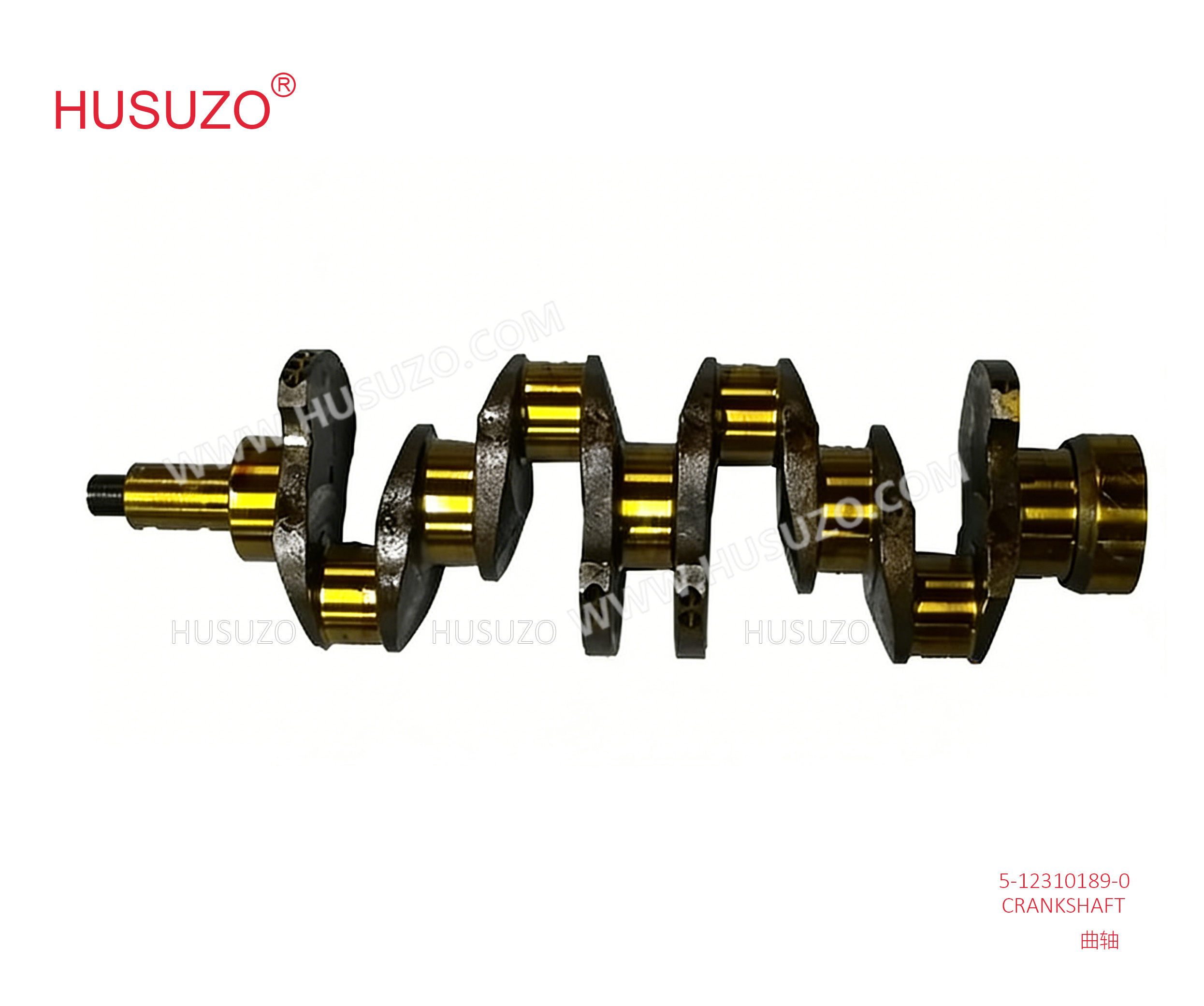 5-12310189-0 Crankshaft 5123101890 Suitable for ISUZU NPR 4BD1