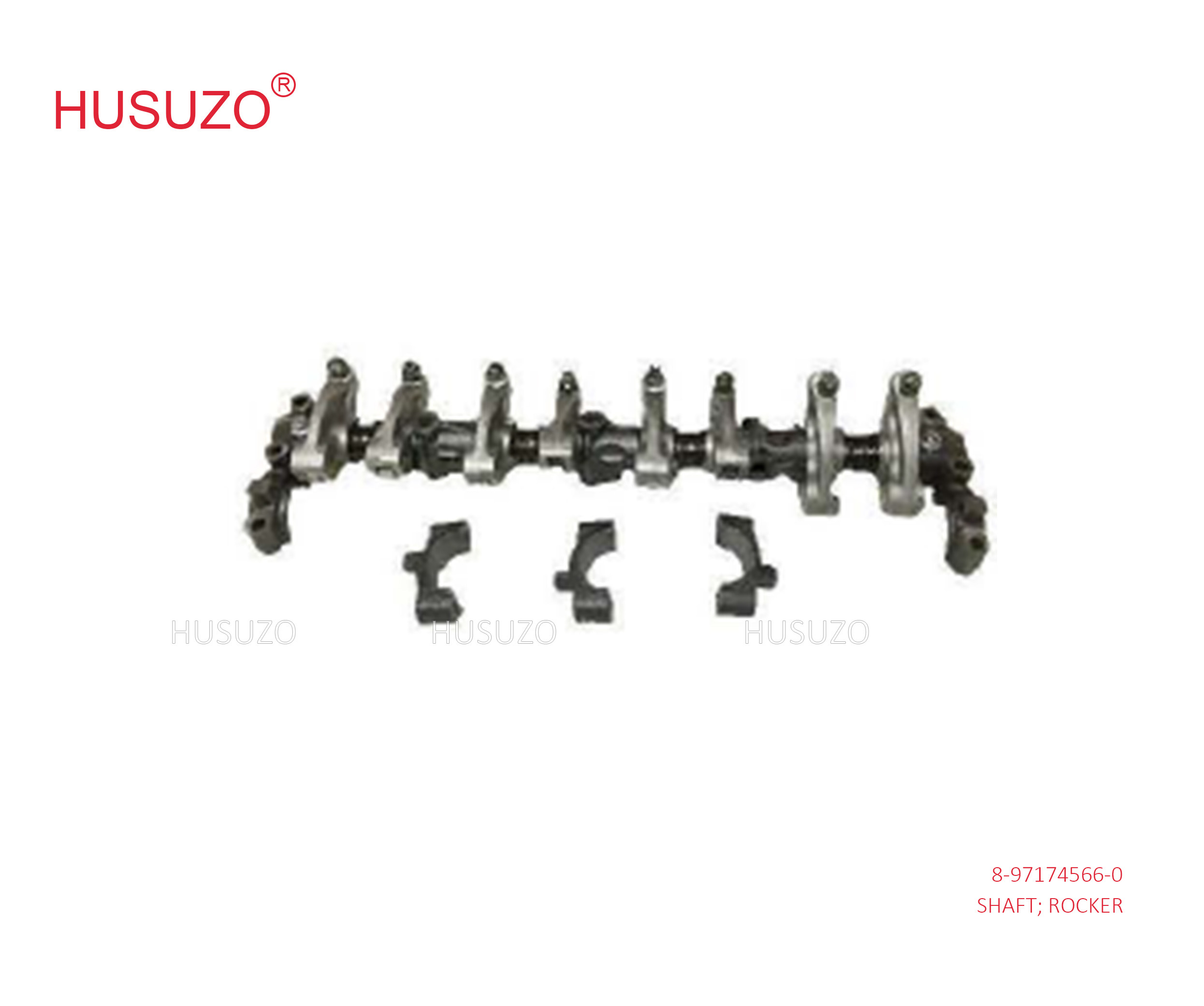 8971745660 Isuzu Engine Parts Rocker Shaft Assembly 8-97174566-0