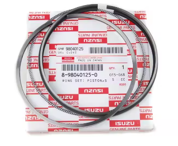 Isuzu FVR Parts 8980401250 8-98040125-0 Standard Piston Ring Set For ISUZU 4HK1 ELF
