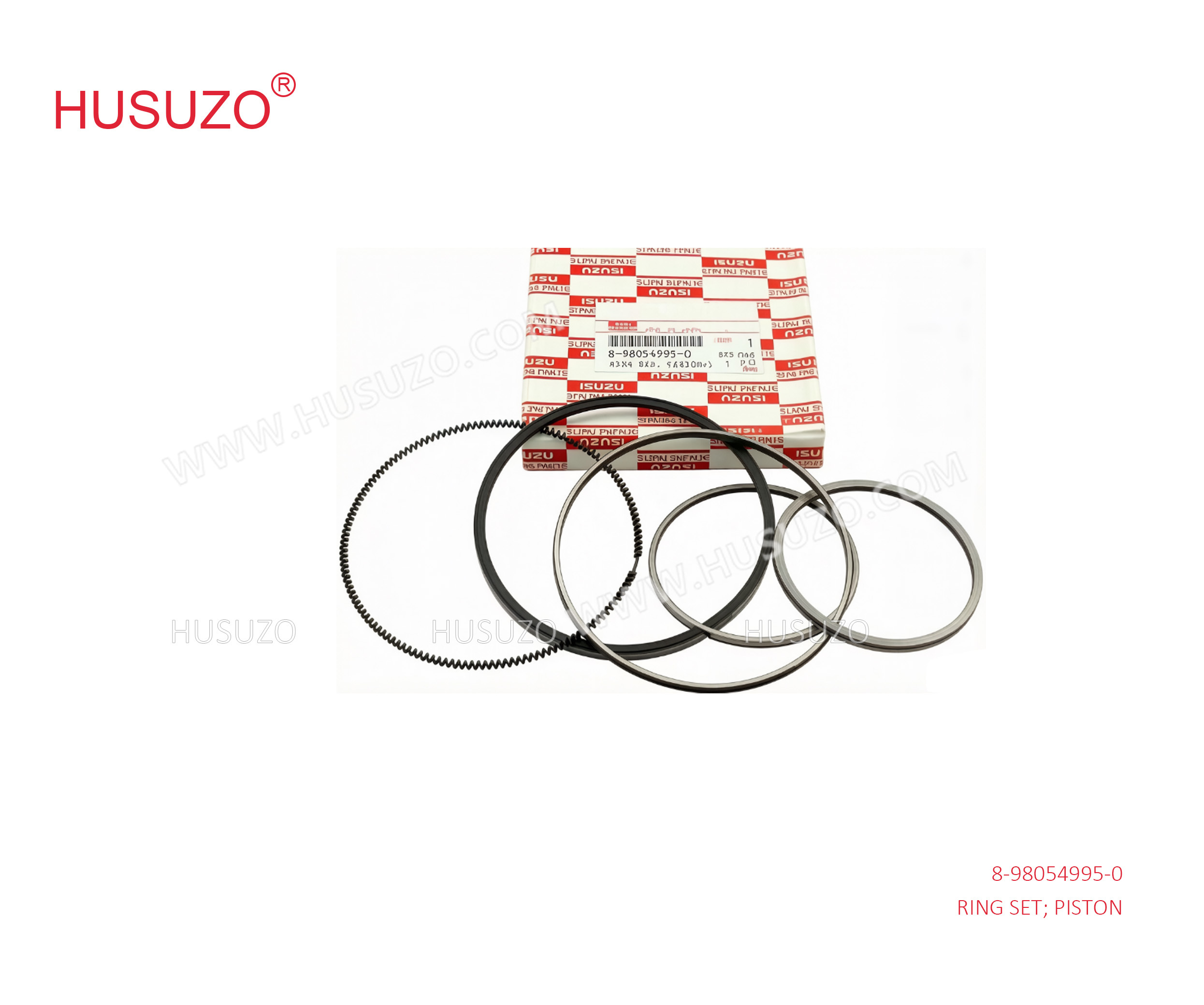 8-98054995-0 Isuzu Liner Set Piston Ring For Npr71 Nqr71 4HG1 8980549950