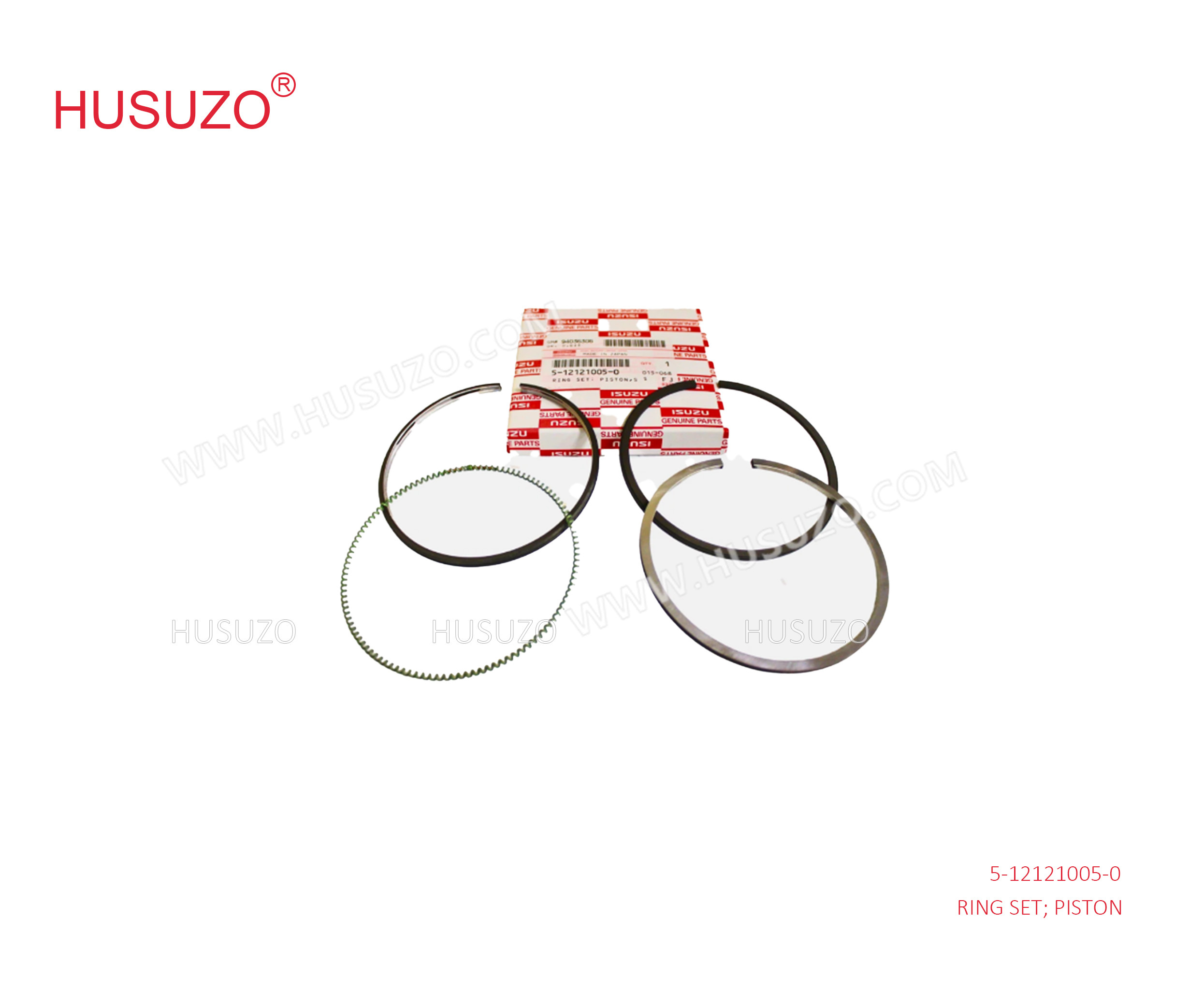 5-12121005-0 Standard Piston Ring Set For ISUZU FSR113 5121210050