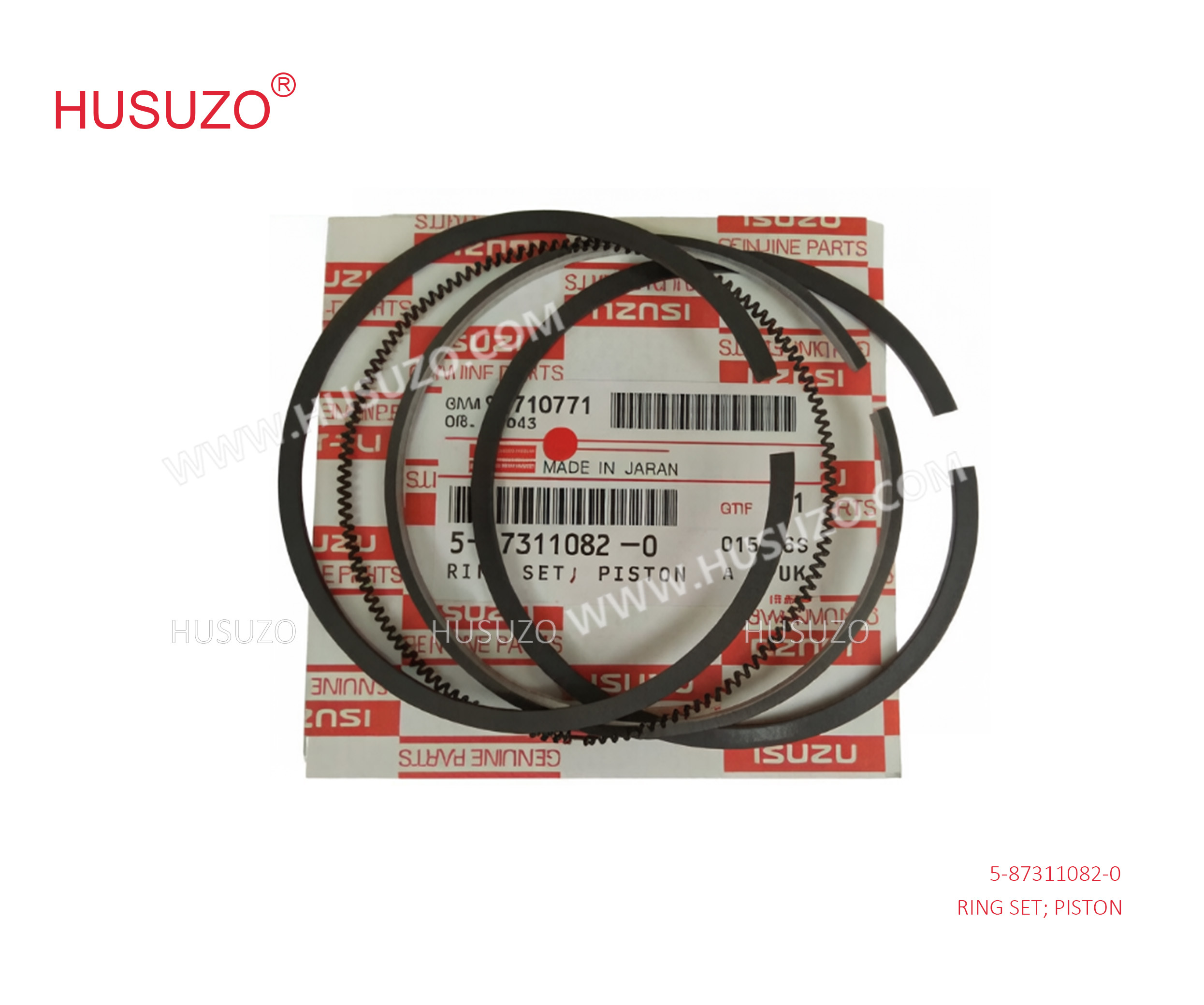 5-87311082-0 Isuzu Liner Set Piston Ring For NKR55 4JB1 8942478671