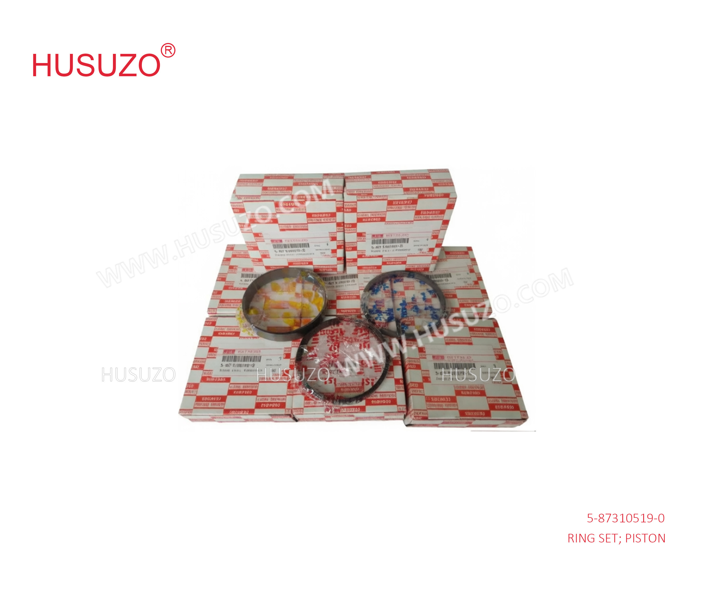 5873105190 5-87310519-0 Standard Piston Ring Kit For ISUZU NKR 4JB1