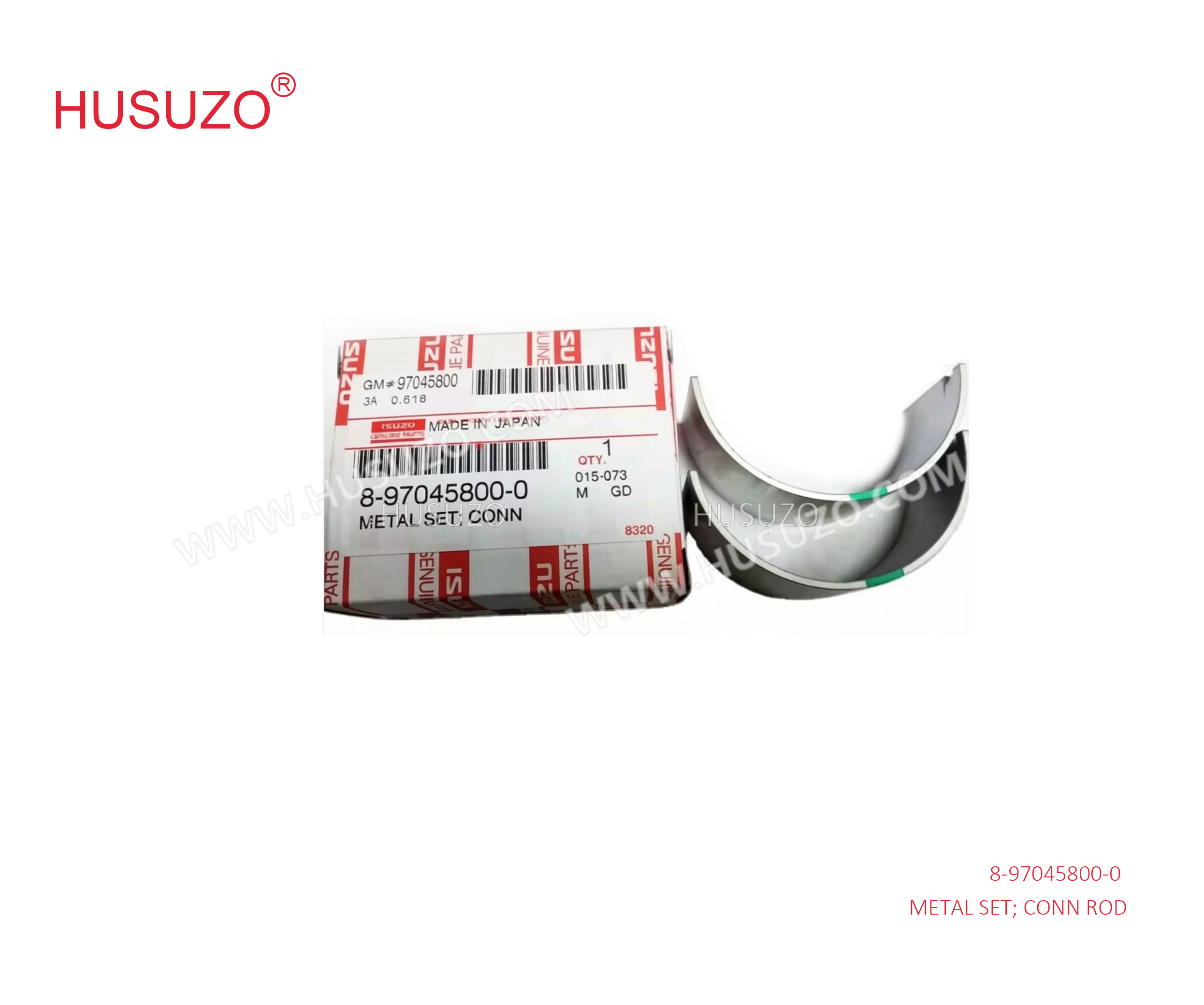 8-97045800-0 8970458000 Connecting Rod Metal Set For Isuzu 4HF1 4HG1