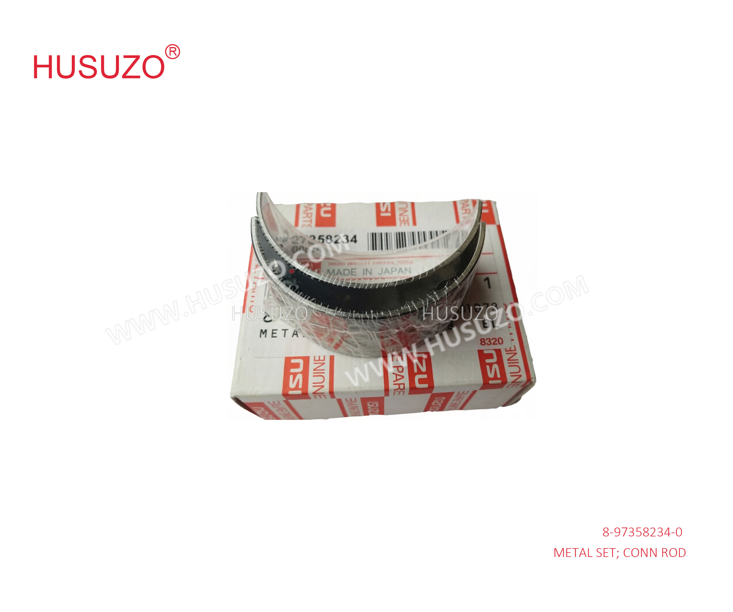 8973582340 8-97358234-0 Isuzu NKR55 4JB1 Conn Rod Metal Set 8943241590 8-94324159-0