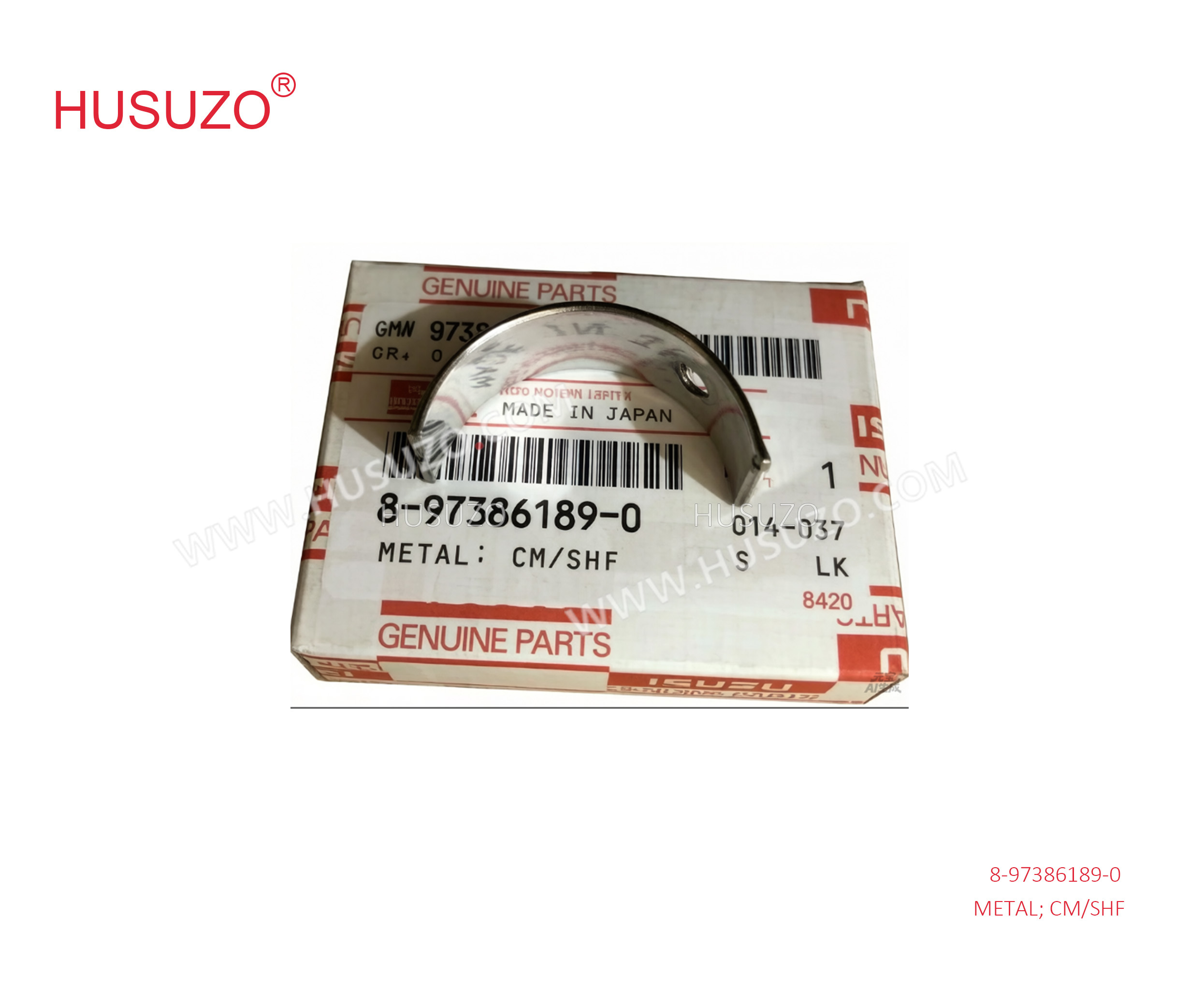 8-97386189-0 8-97356939-0 Albero a camme in metallo Isuzu Parti 6HK1 4HK1 8973861890 8973569390