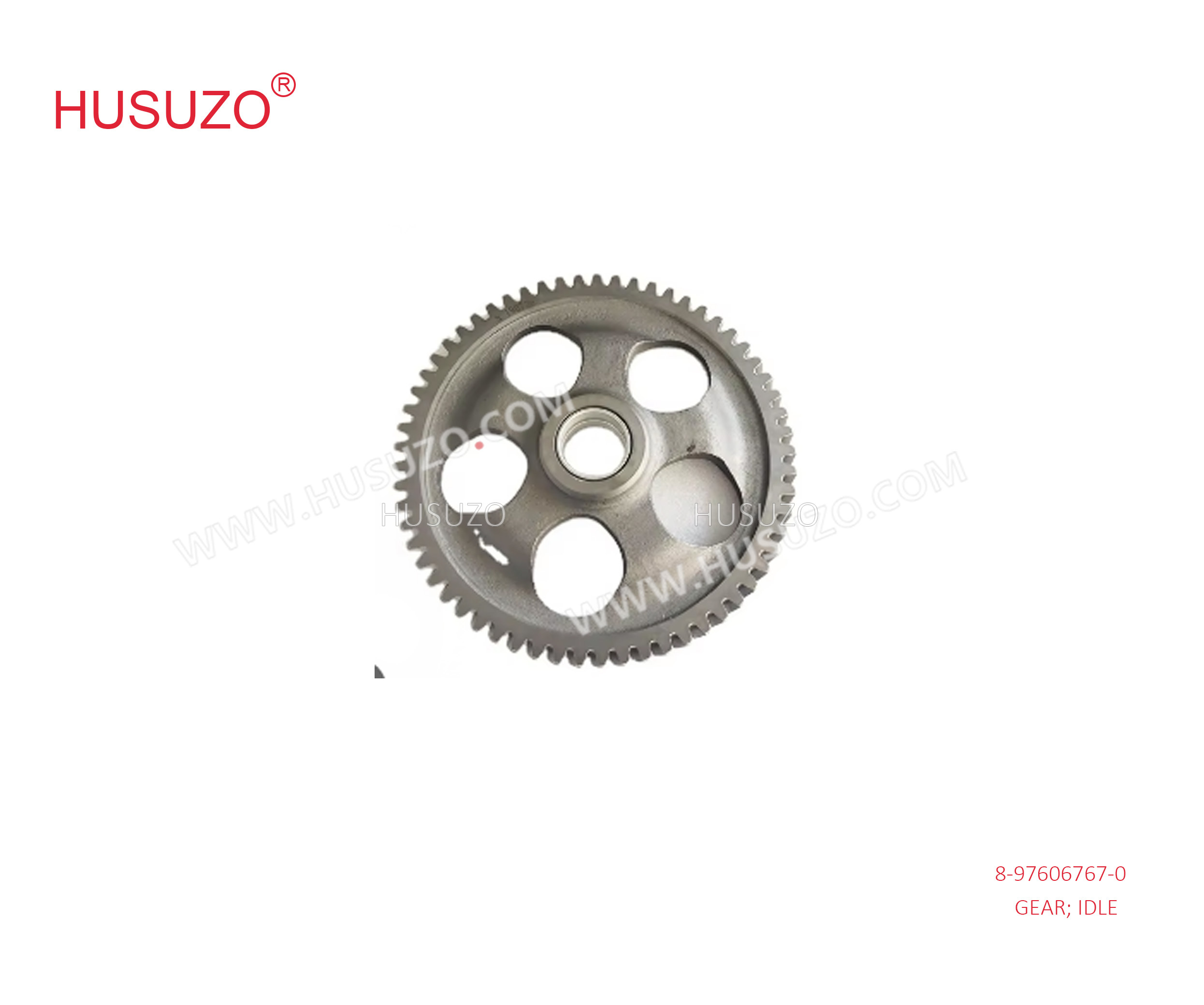 NPR75 700P 4HK1 Isuzu Engine Parts 8-97606767-0  8976067670  Idle Gear