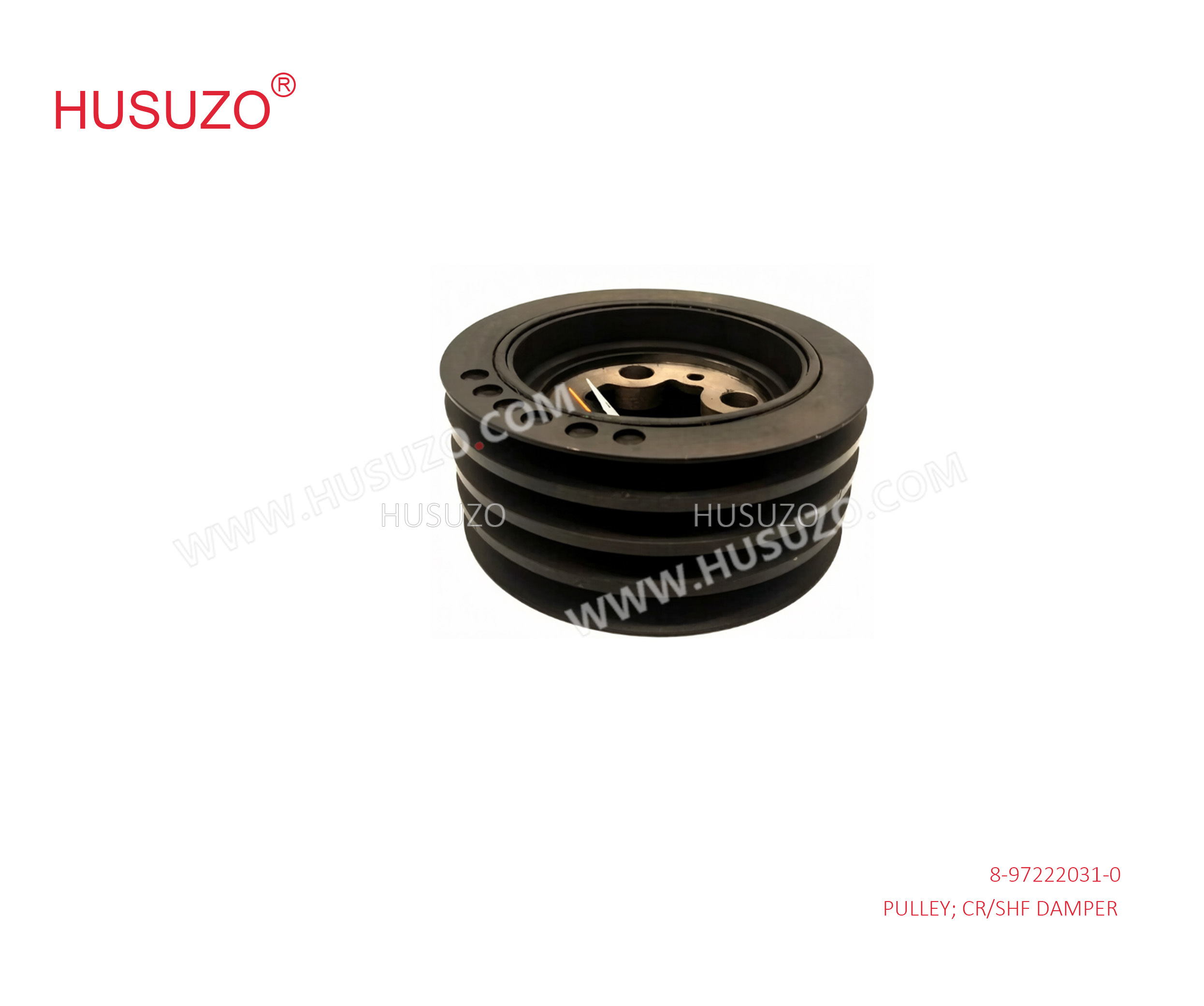 8-97222031-0 8-97148938-1 Crankshaft Damper Pulley 8972220310 897148938-1 Suitable for ISUZU  4HF1