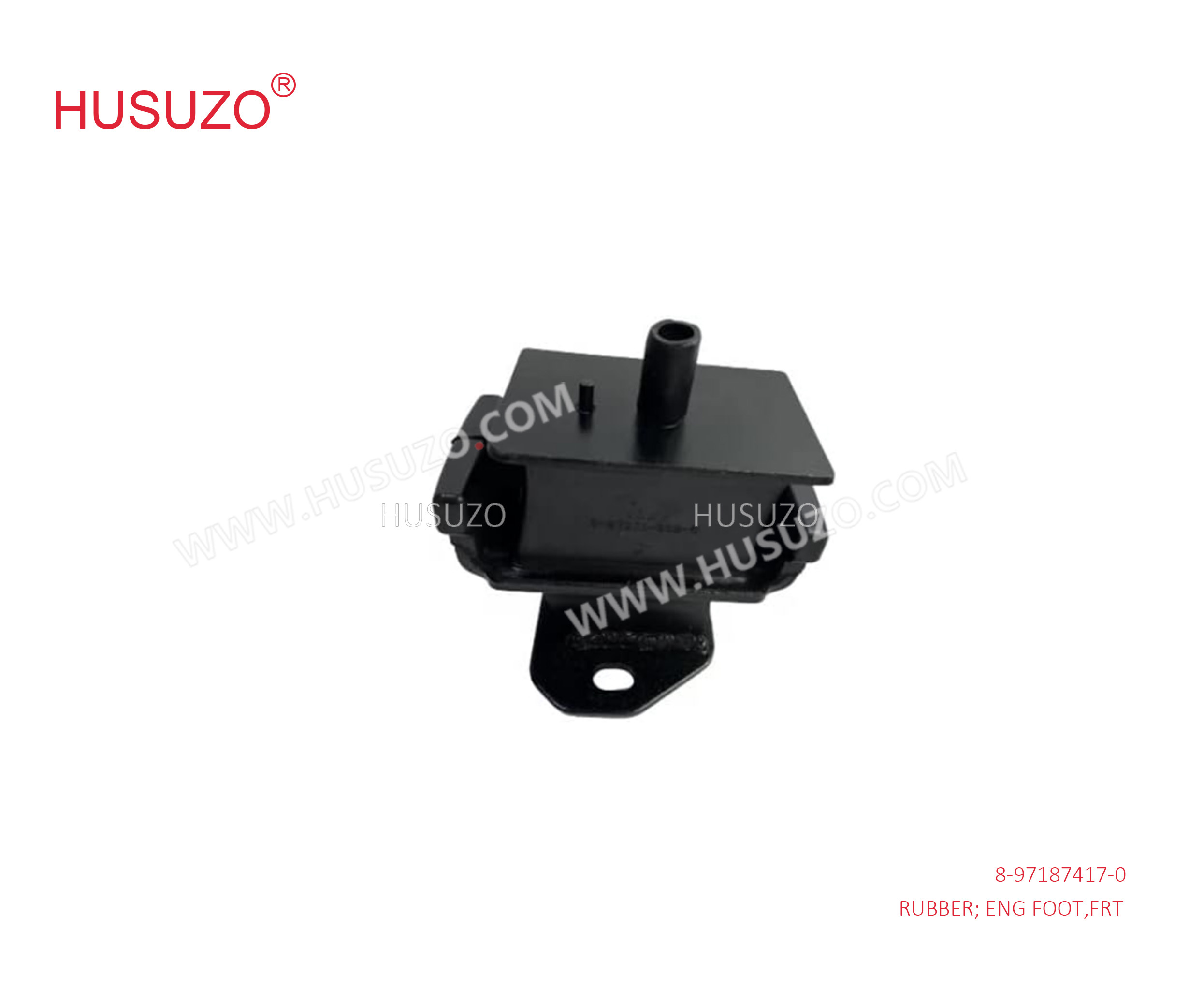 ELF 4HK1 Isuzu Engine Parts 8-97187417-0 8971874170 Front Engine Foot Rubber