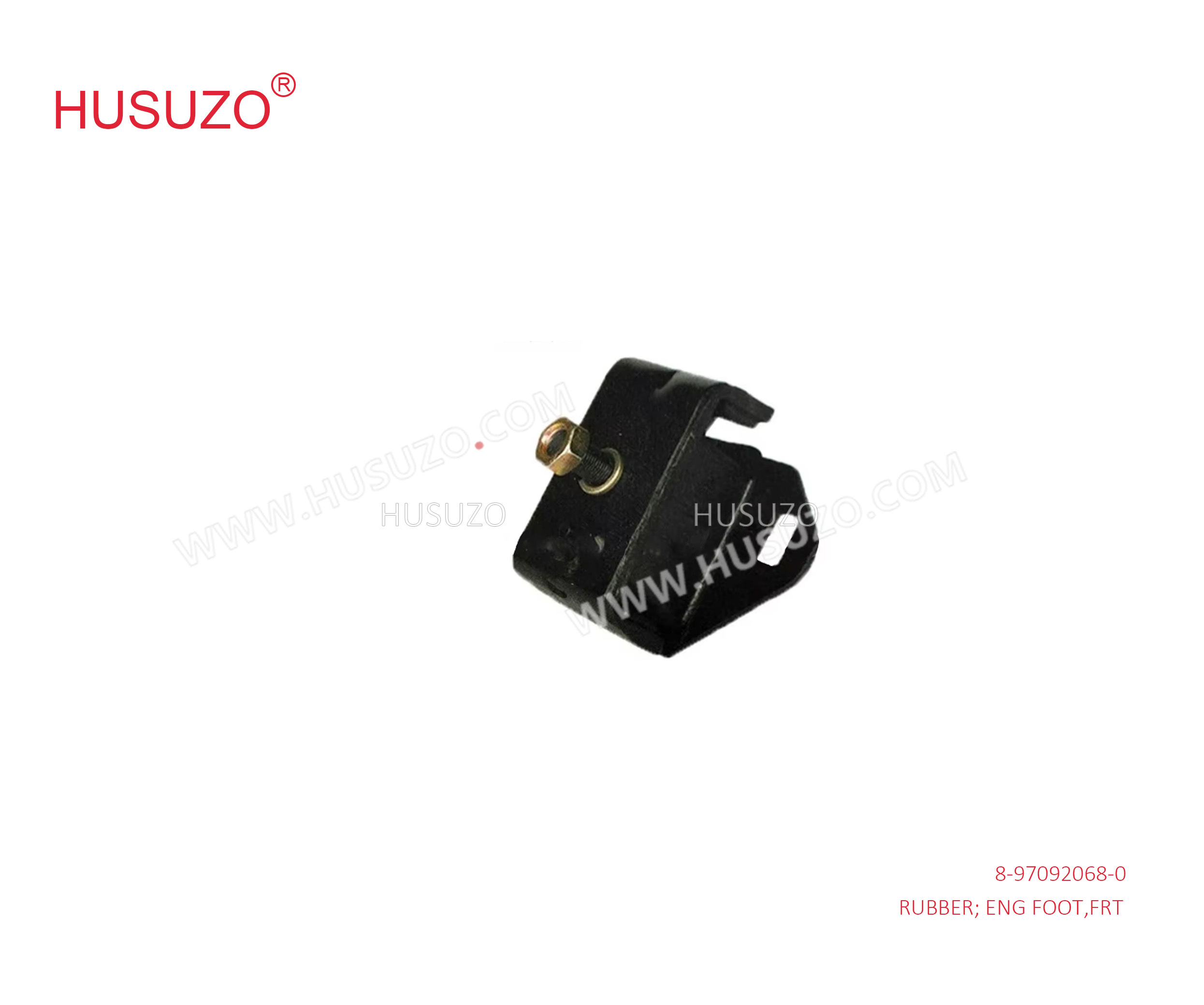 8-97092068-0 8970920680 Front Engine Foot Rubber For ISUZU 4BE1 NPR58