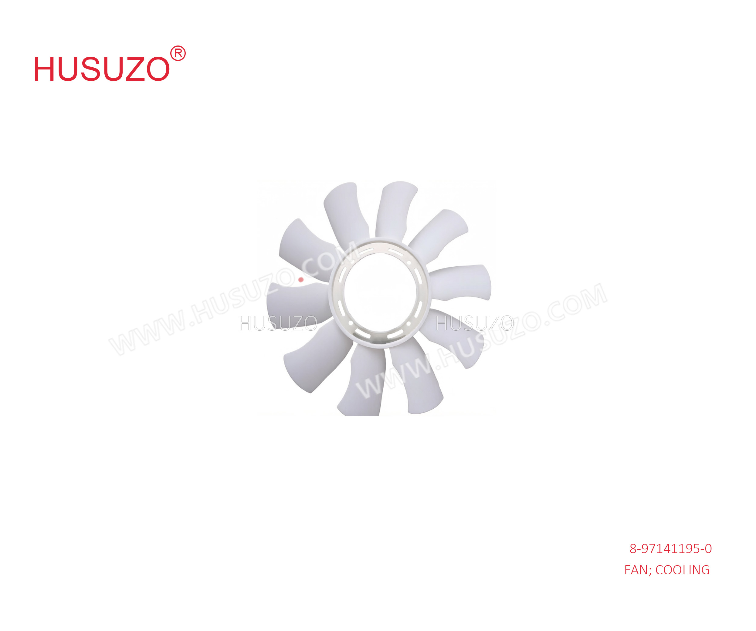 8971411950 Cooling Fan For ISUZU NPR  4HG1   8-97141195-0