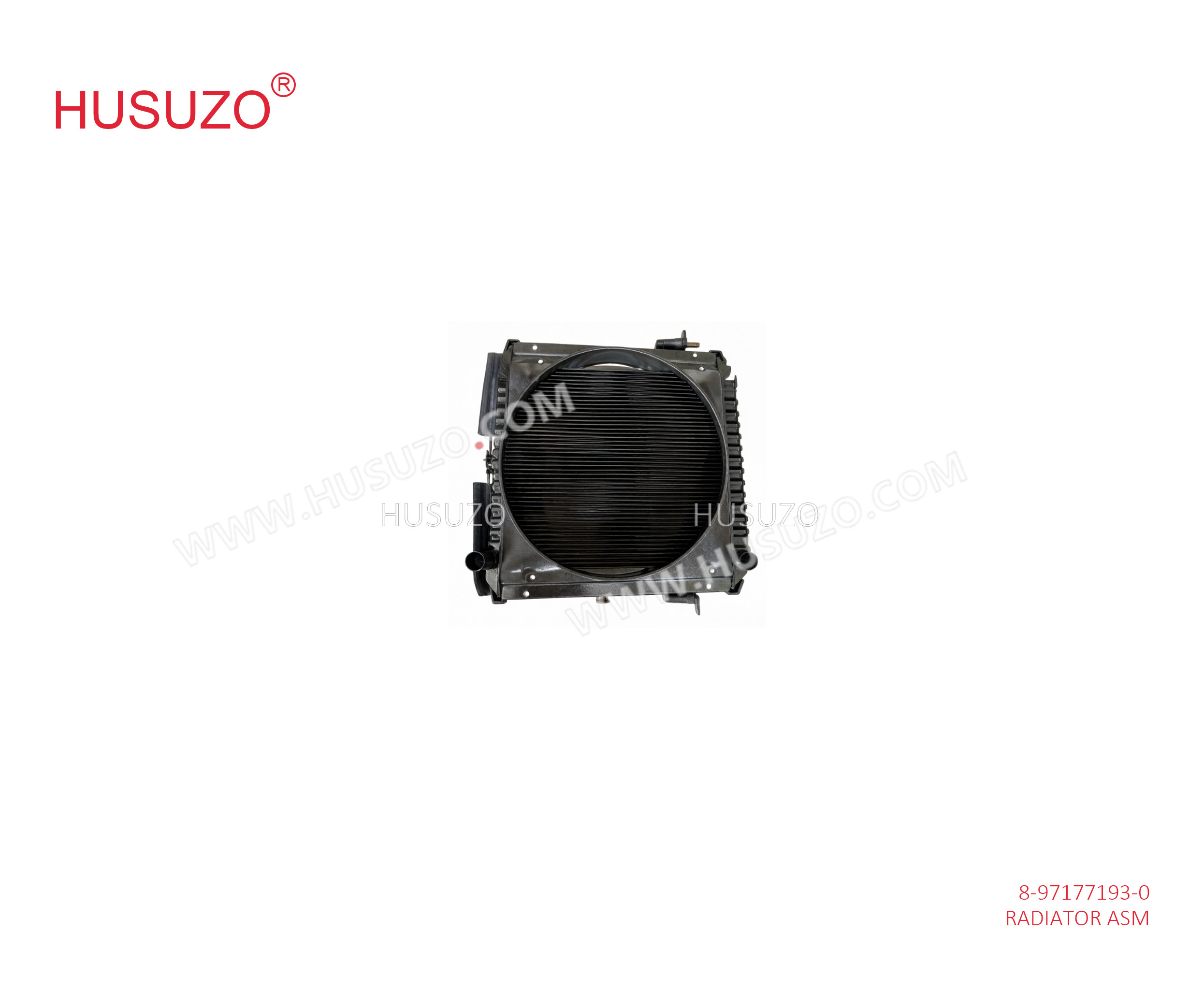 8971771930 8973710100 8-97371010-0 8-97177193-0 Isuzu Engine Spare Parts 4HG1 4HF1 Radiator Assembly