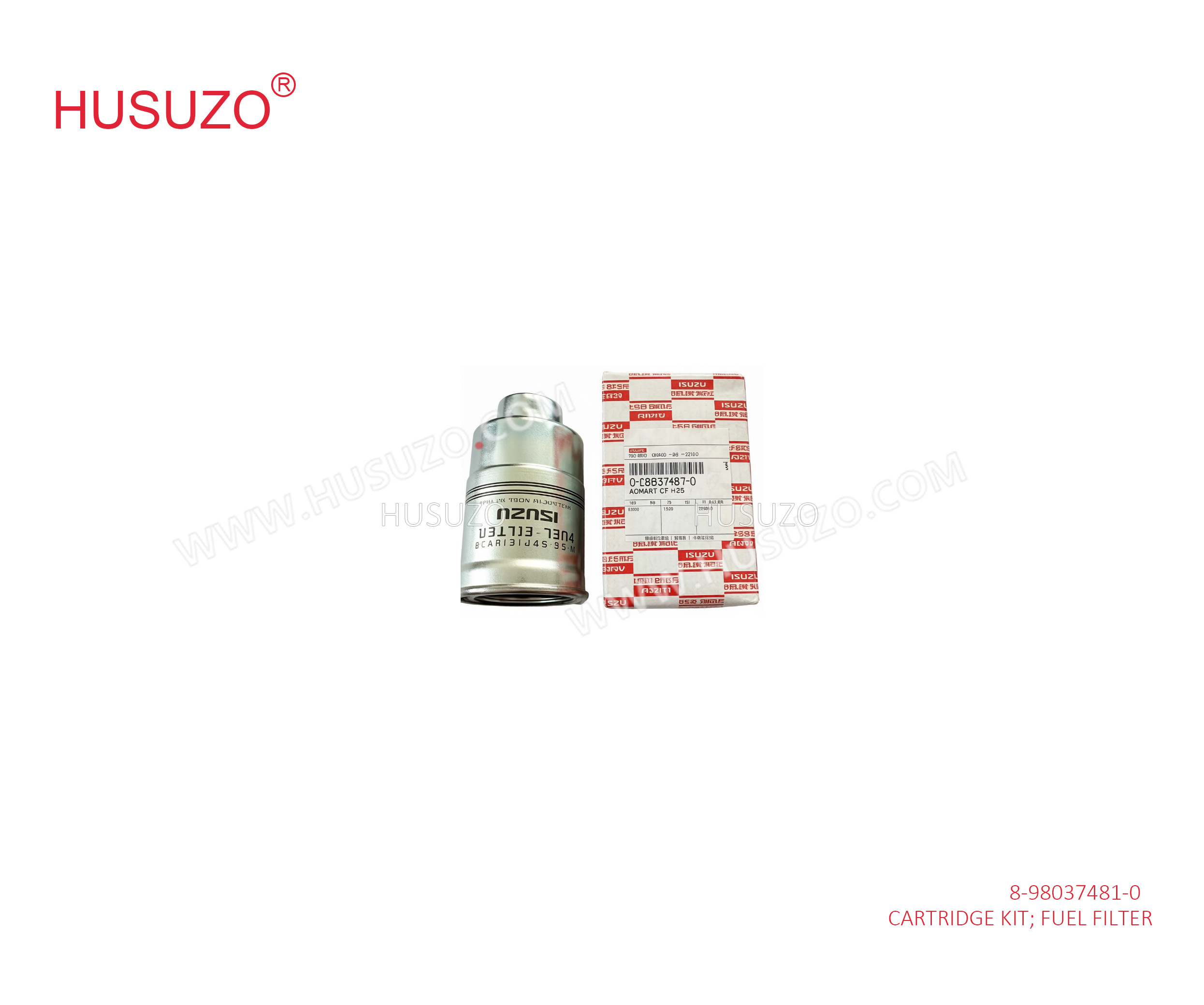 8-98037481-0 Fuel Filter Cartridge Kit 8980374810 Suitable for ISUZU 4HK1-T