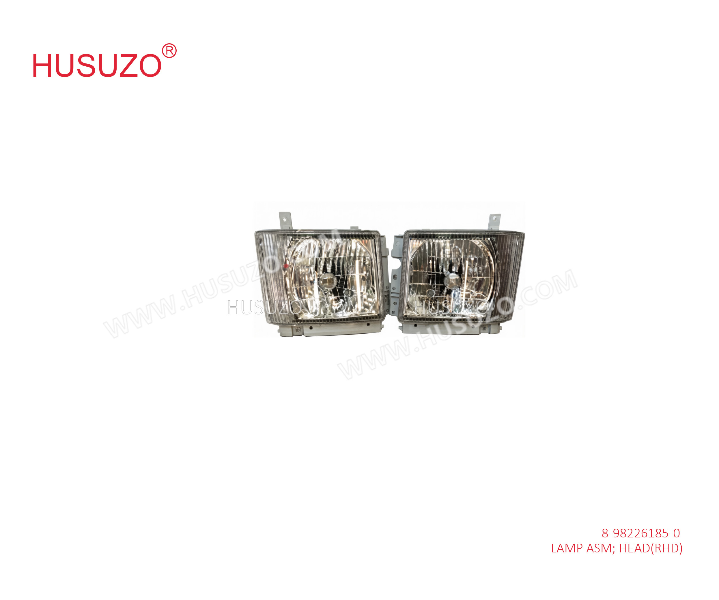 8-98226184-0 8-98226185-0 8982261840 8982261850 Isuzu NPR Parts Head Lamp Suitable for ISUZU NPR NQR 700P