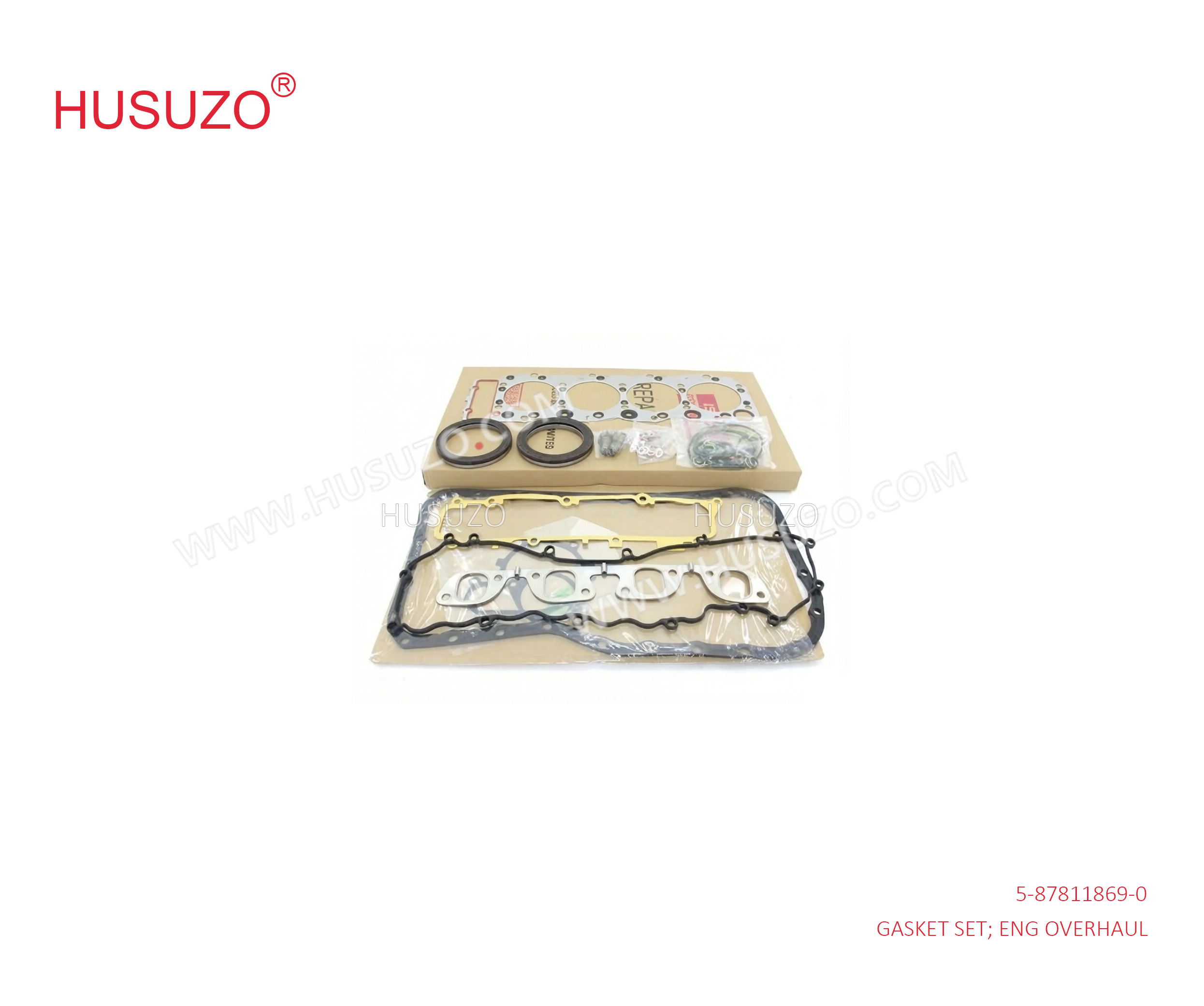 5-87811869-0 5-87814361-1Engine Overhaul Gasket Set For ISUZU 4HF1 5878118690 5878143611