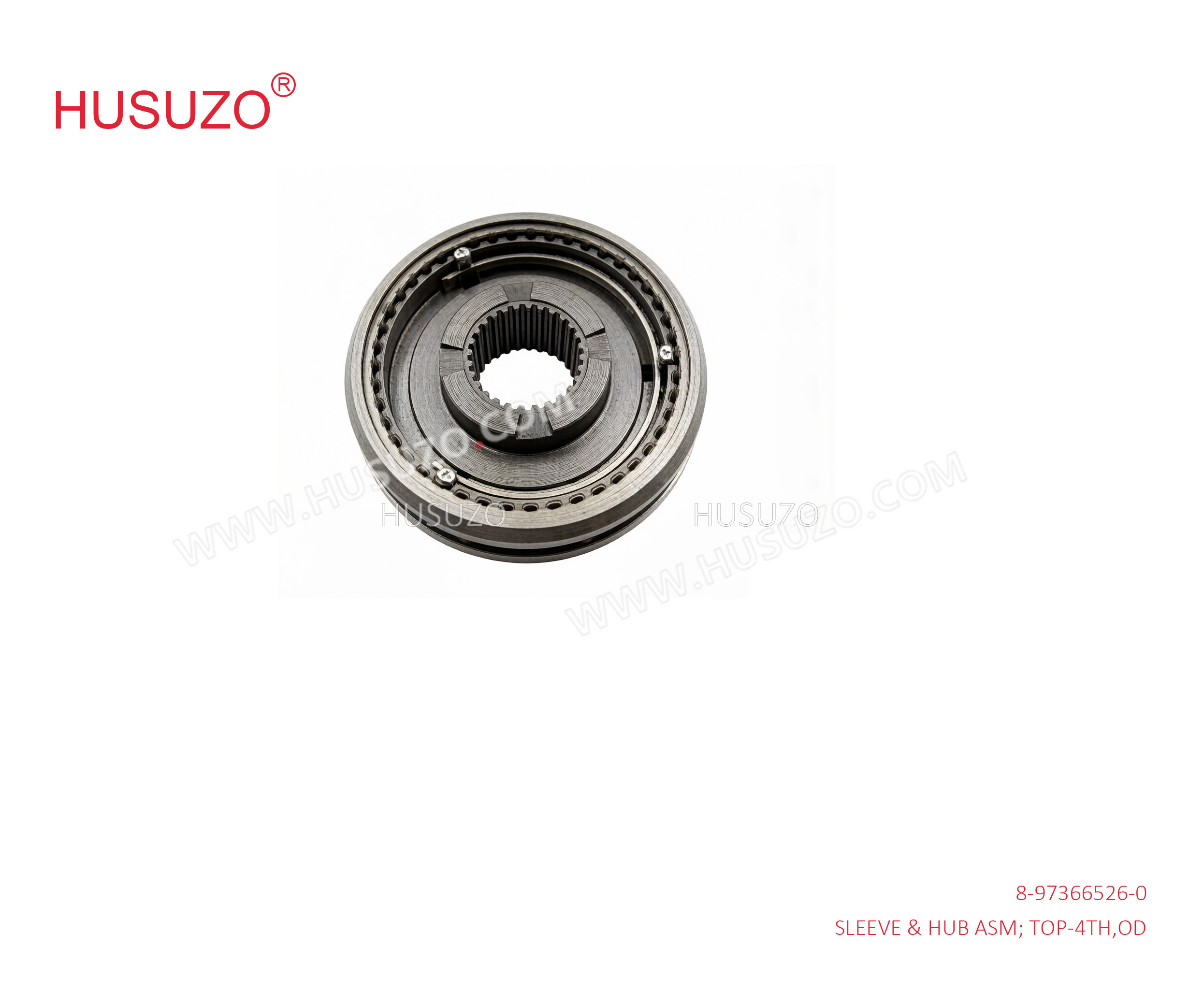 8-97366526-0 8973665260 Clutch System Parts ISUZU MYY5T Outside Diameter Top - Fourth Sleeve And Hub Assembly