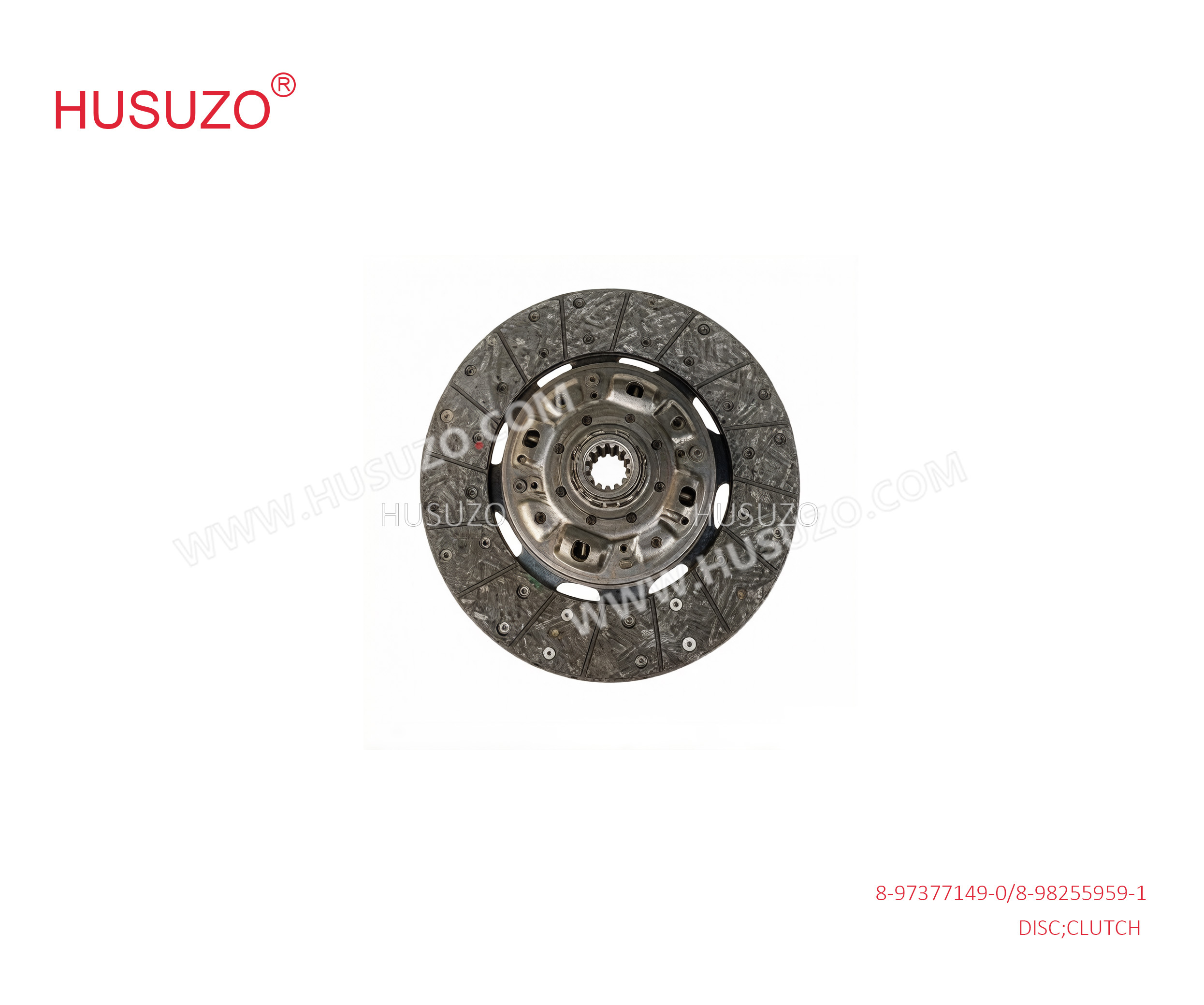 Clutch System Parts 8973771490 8-97377149-0 Disc Clutch For Isuzu  4HG1  8982559591 8-98255959-1
