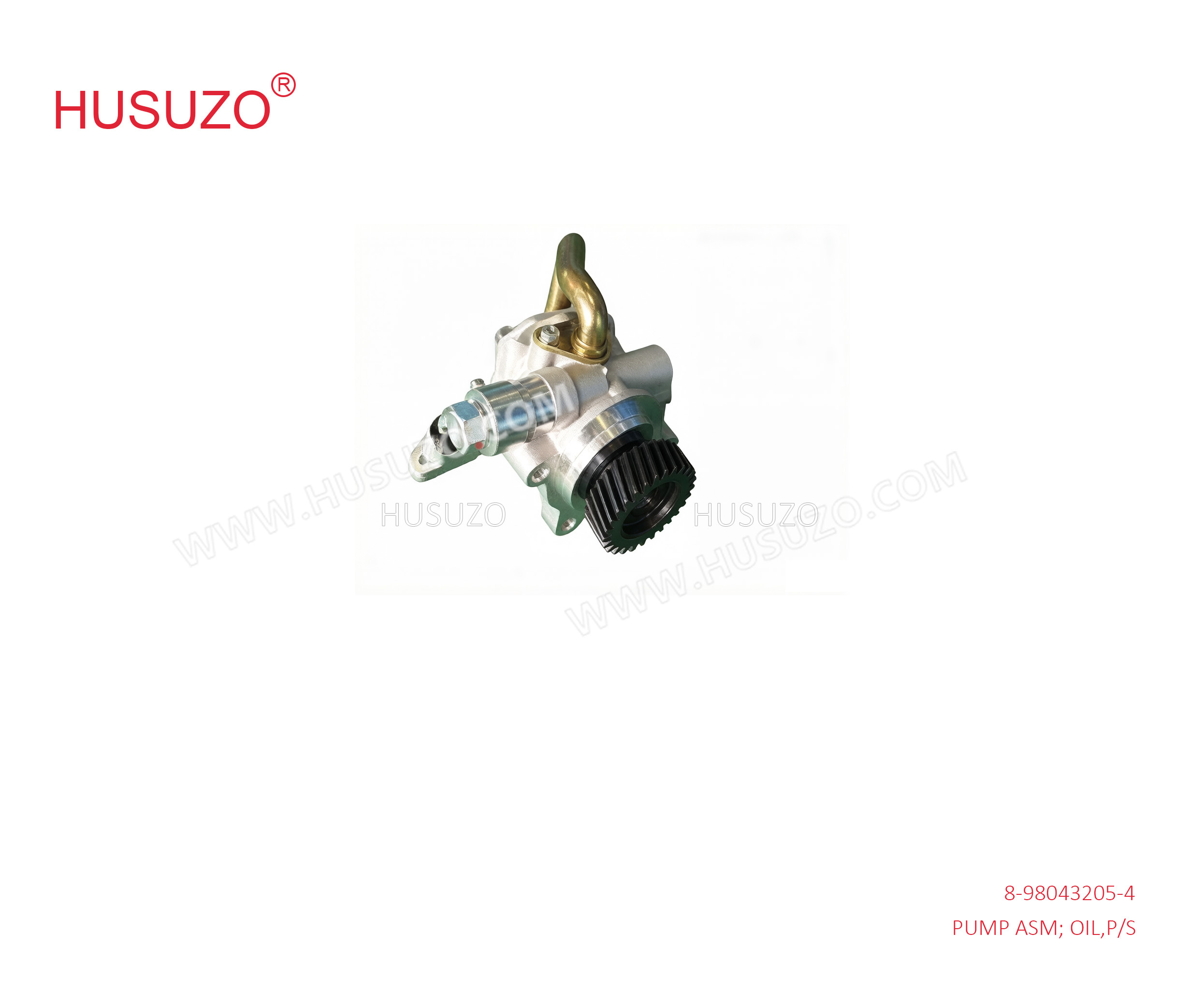 8-98043205-4 Power Steering Oil Pump Assembly For ISUZU NLR 4JJ1 8980432054