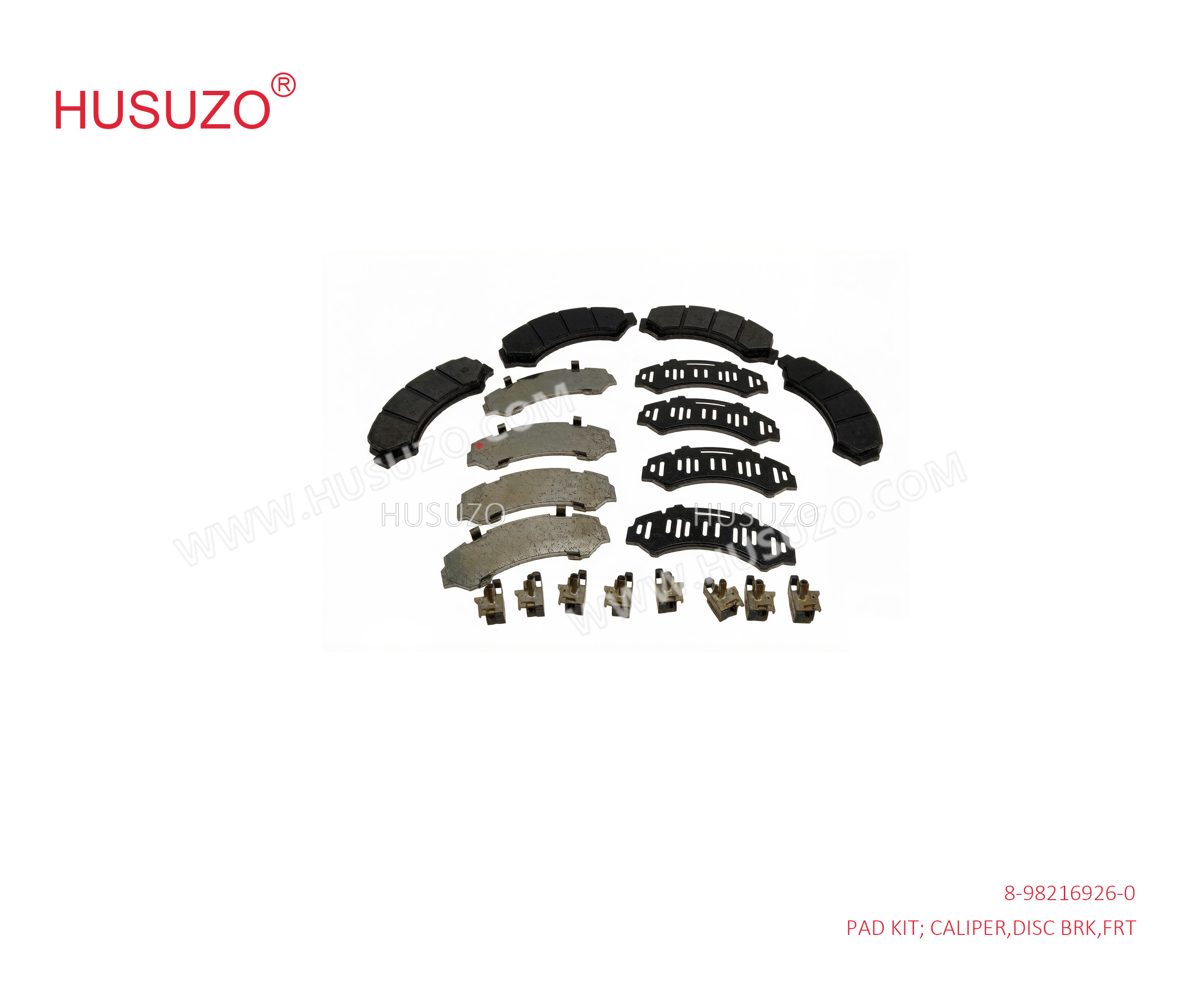 ISUZUNPR NPS NQR NNR 8-98216926-0  8982169260  Front Disc Brake Caliper Pad Kit