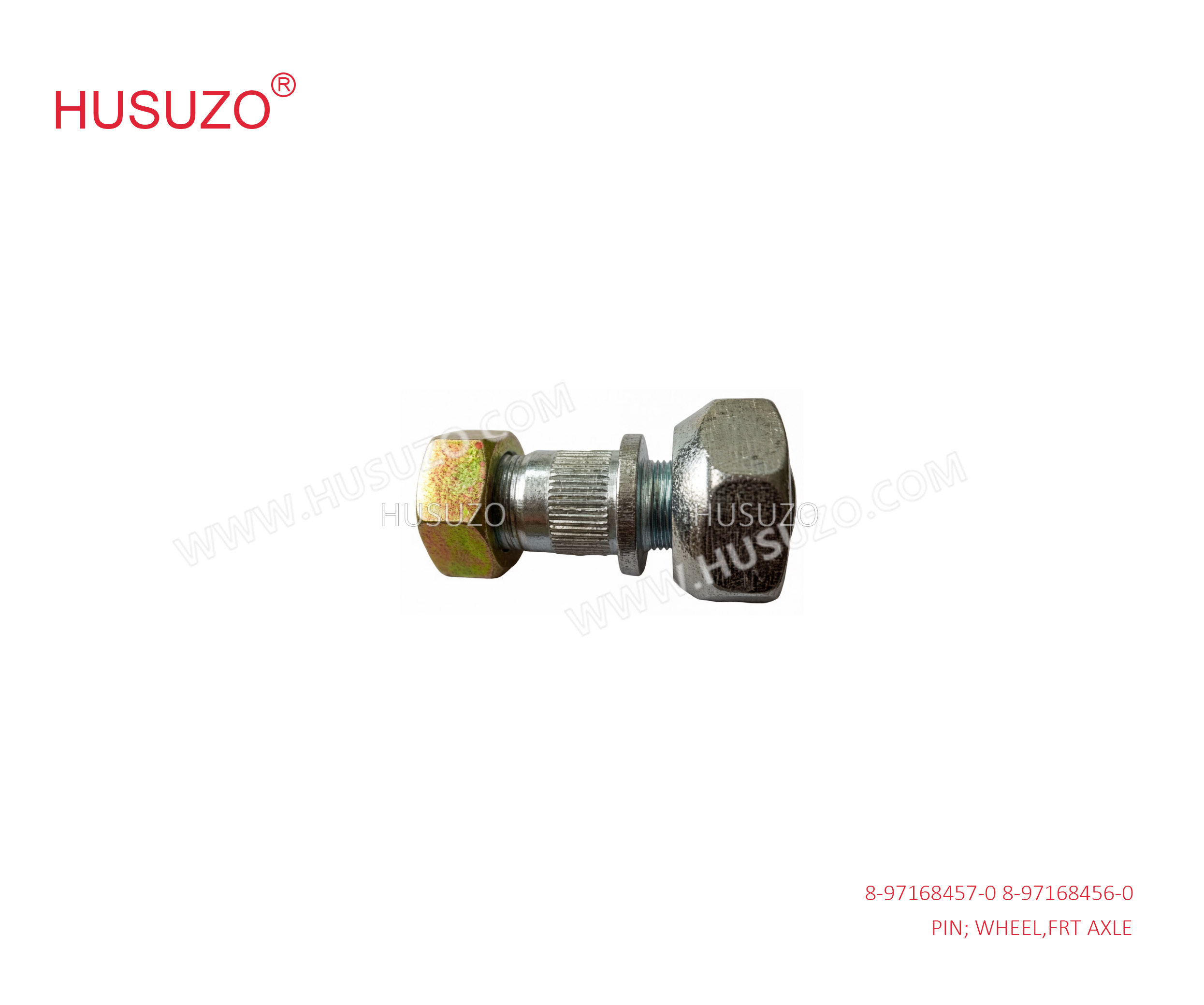 8-97168457-0 8-97168456-0 Front Axle Wheel Pin 8971684570 8971684560  Suitable for ISUZU NPR NQR 4HG1
