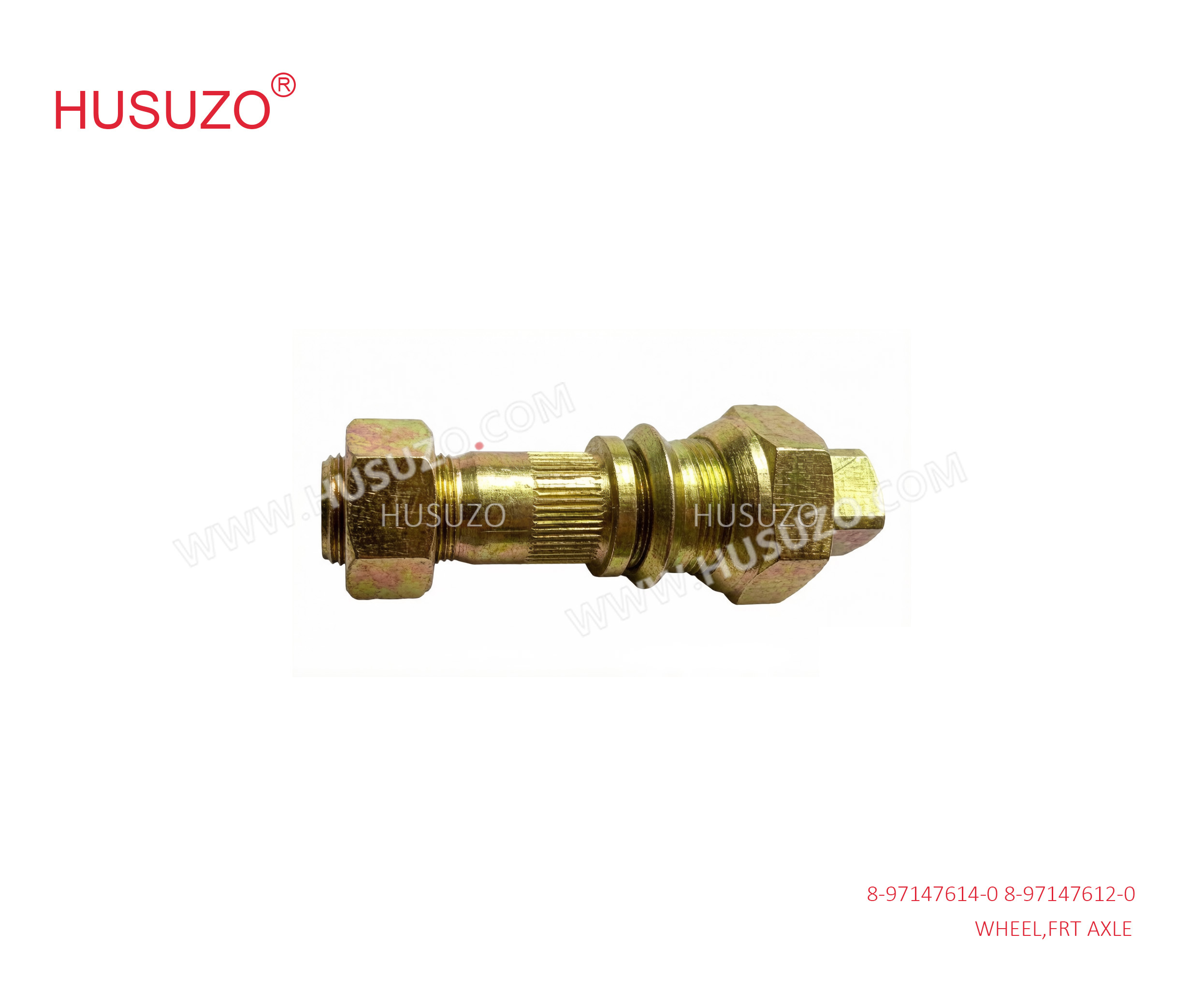 ISUZU NPR  NQR 4HG1 Rear Axle Wheel Pin 8-97147614-0 8971476140 8-97147612-0 8971476120