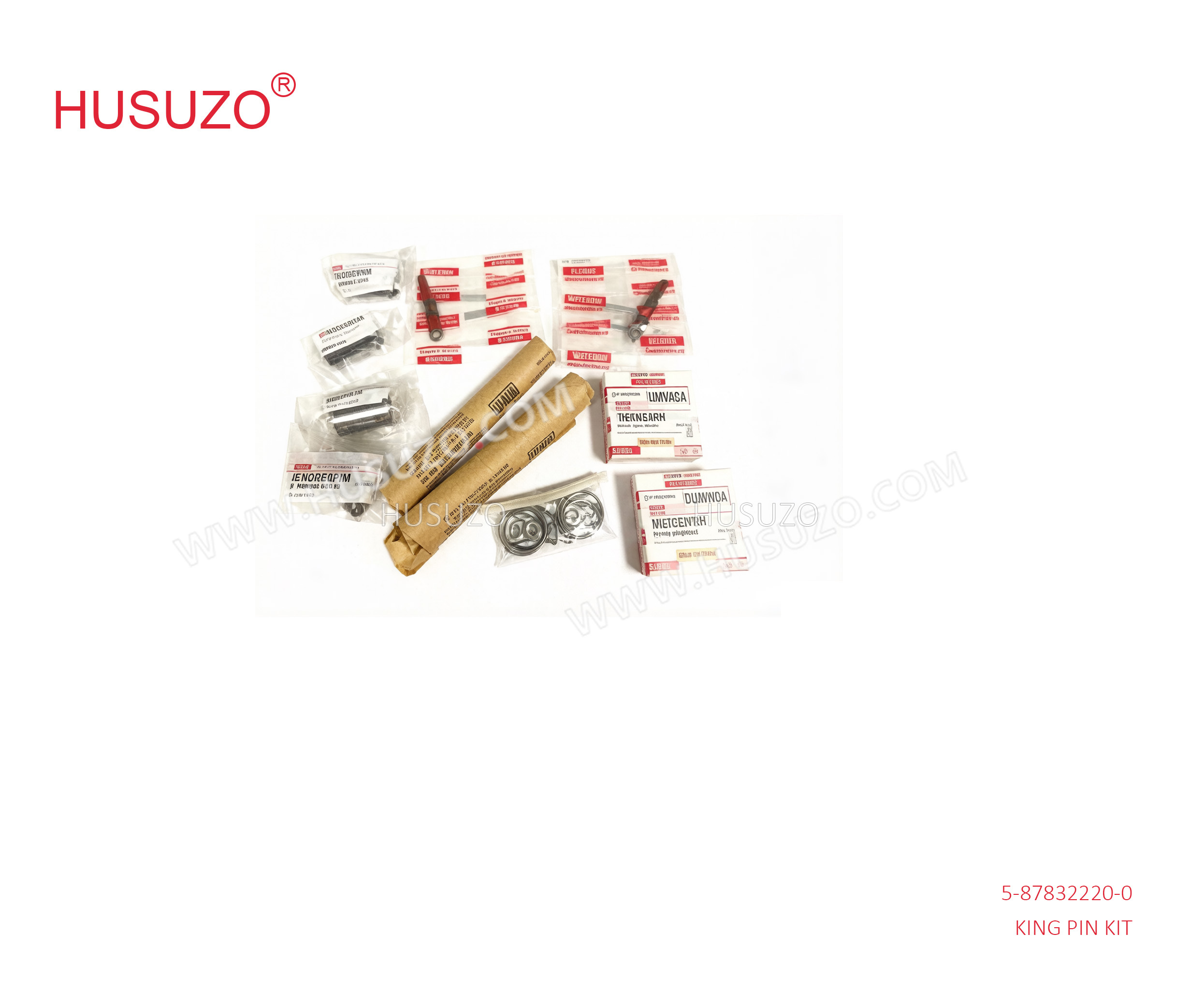 5878322202 5-87832220-2 Diesel Engine Isuzu NPR Parts ELF NKR77 4JH1 King Pin Kit