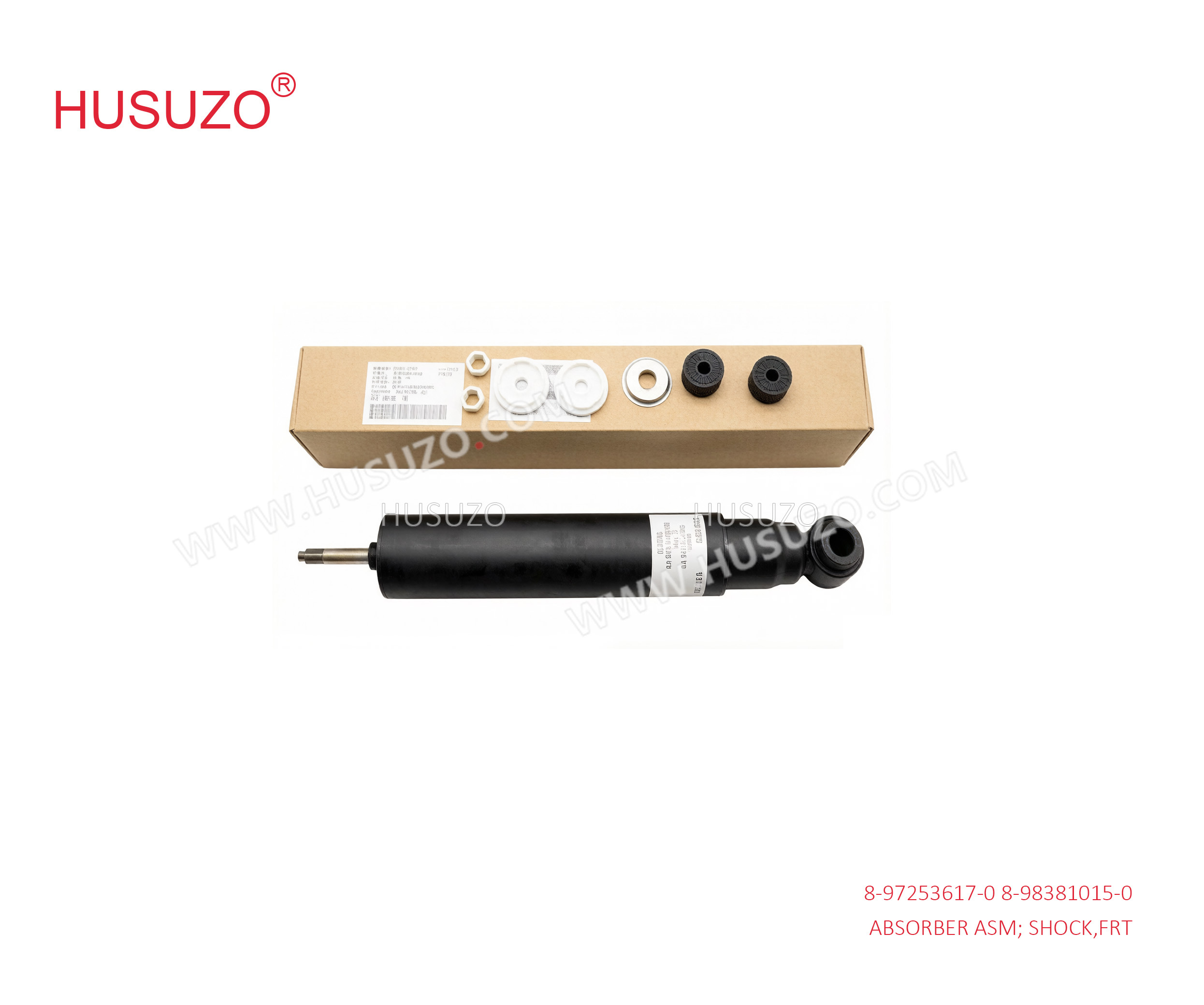 4HF1 Isuzu NPR Parts Front Shock Absober Assembly 8-97253617-0 8-98381015-0 8972536170 8983810150