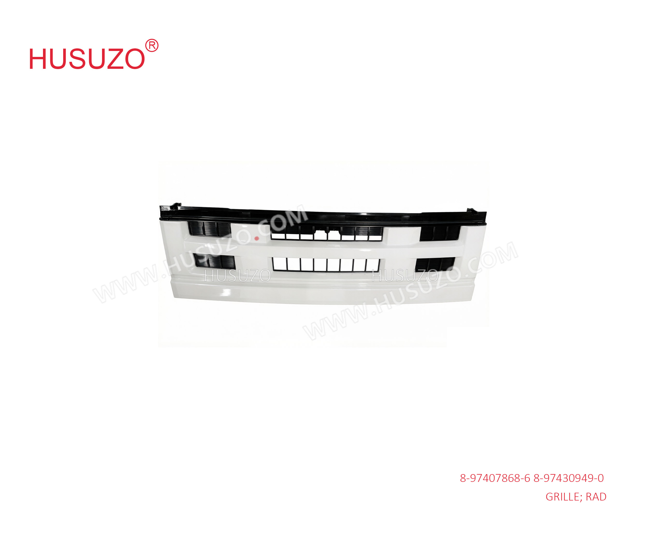 FTR850 EUR04 Isuzu Body Parts 8-97407868-6 8974078686 8-97430949-0 8974309490Radiator Grille