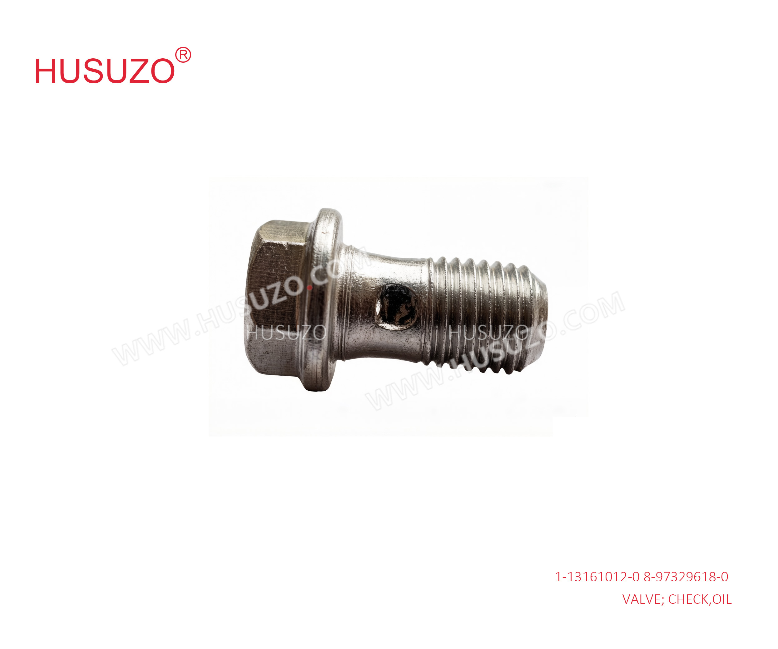 NKR 8973296180 8-97329618-0 Isuzu NPR Parts FSR11 6BD1 Valve Check Oil 1131610120 1-13161012-0