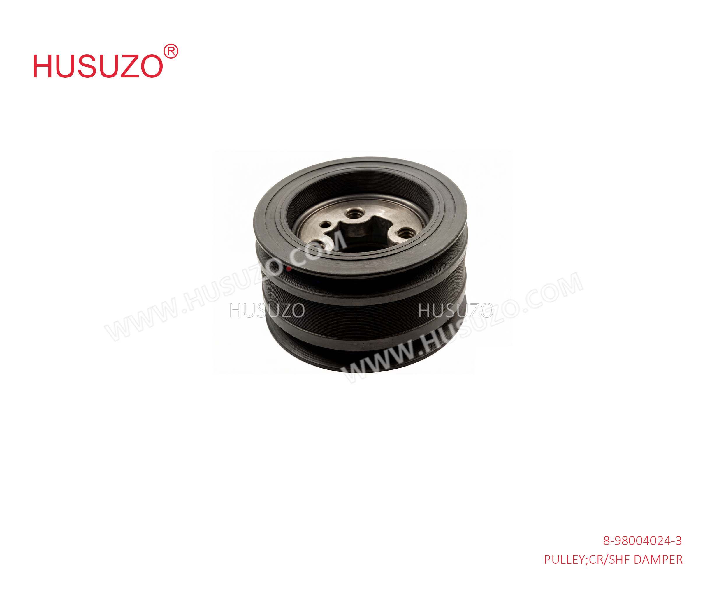 8-98004024-3 8980040243 Isuzu Truck Parts Crankshaft Damper Pulley For ISUZU FRR 4HK1