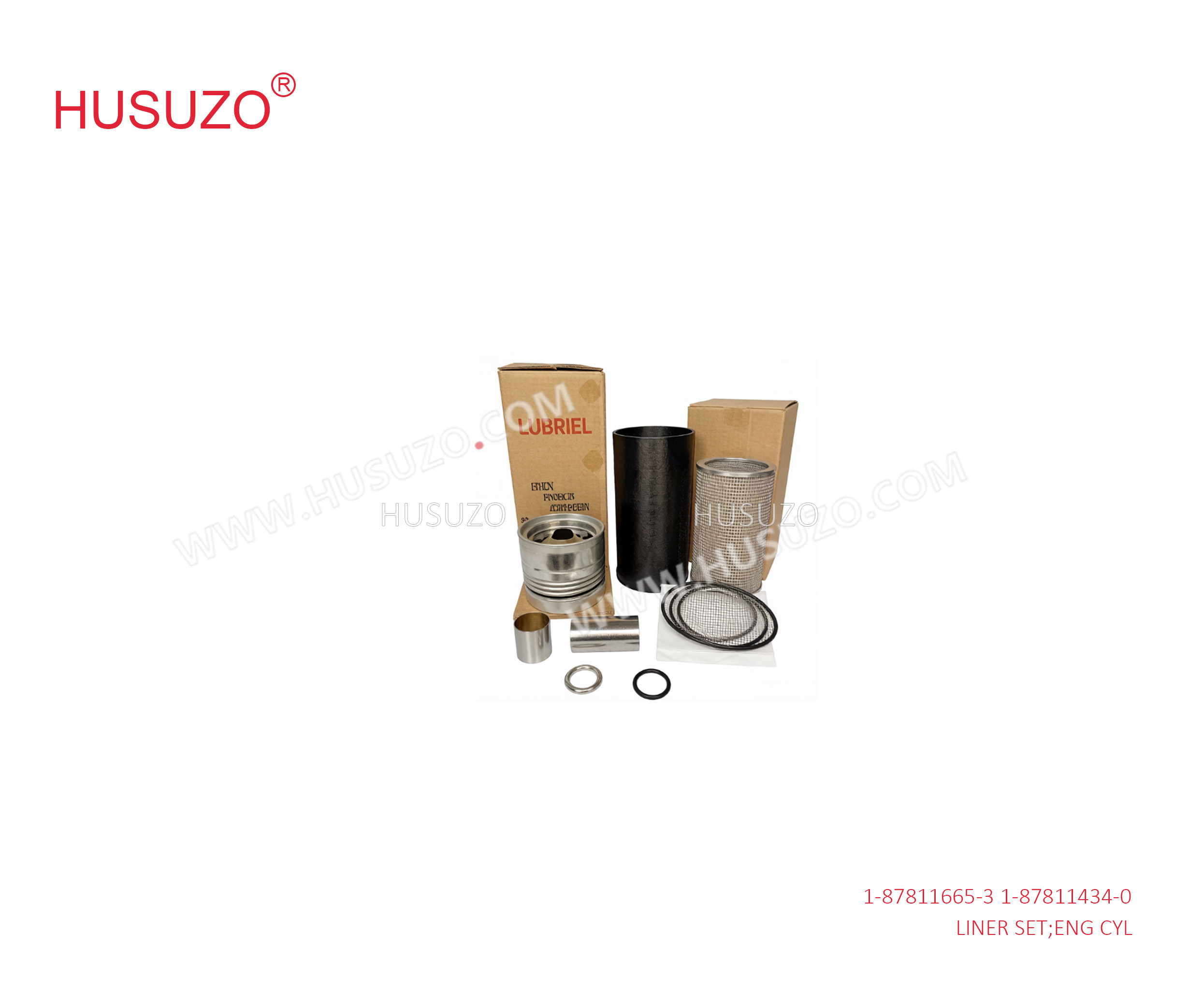 FSR32 6HH1 1-87811665-3 1878116653 1-87811434-0 187811434-0 Engine Cylinder Liner Set