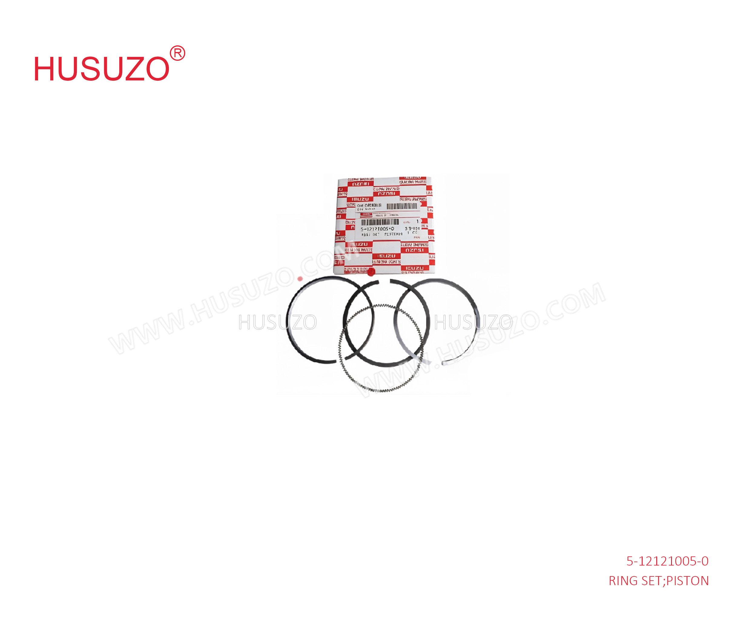 ISUZU Spare Parts Piston Ring Set For Isuzu FSR113 6BD1 Engine 5121210050 5-12121005-0