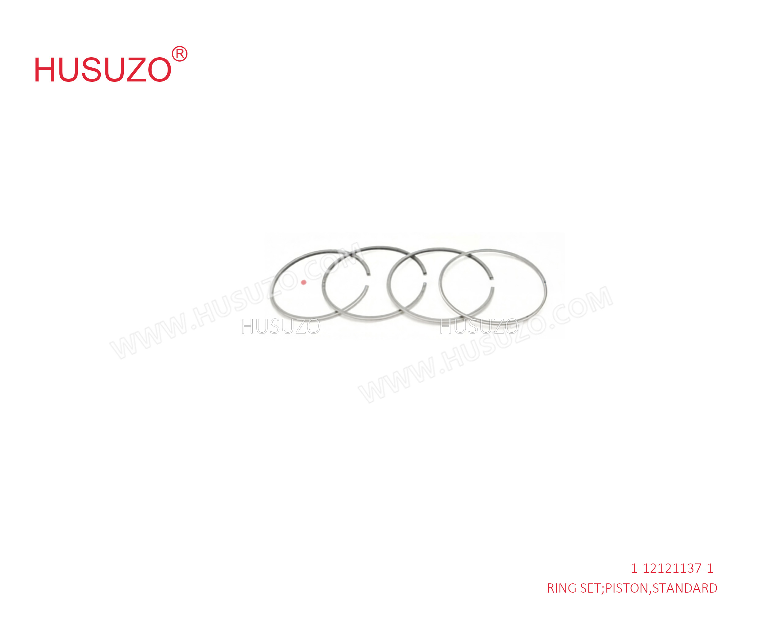 1-12121137-1 1121211371 Standard Piston Ring Set Suitable for ISUZU FVR23 6SD1T