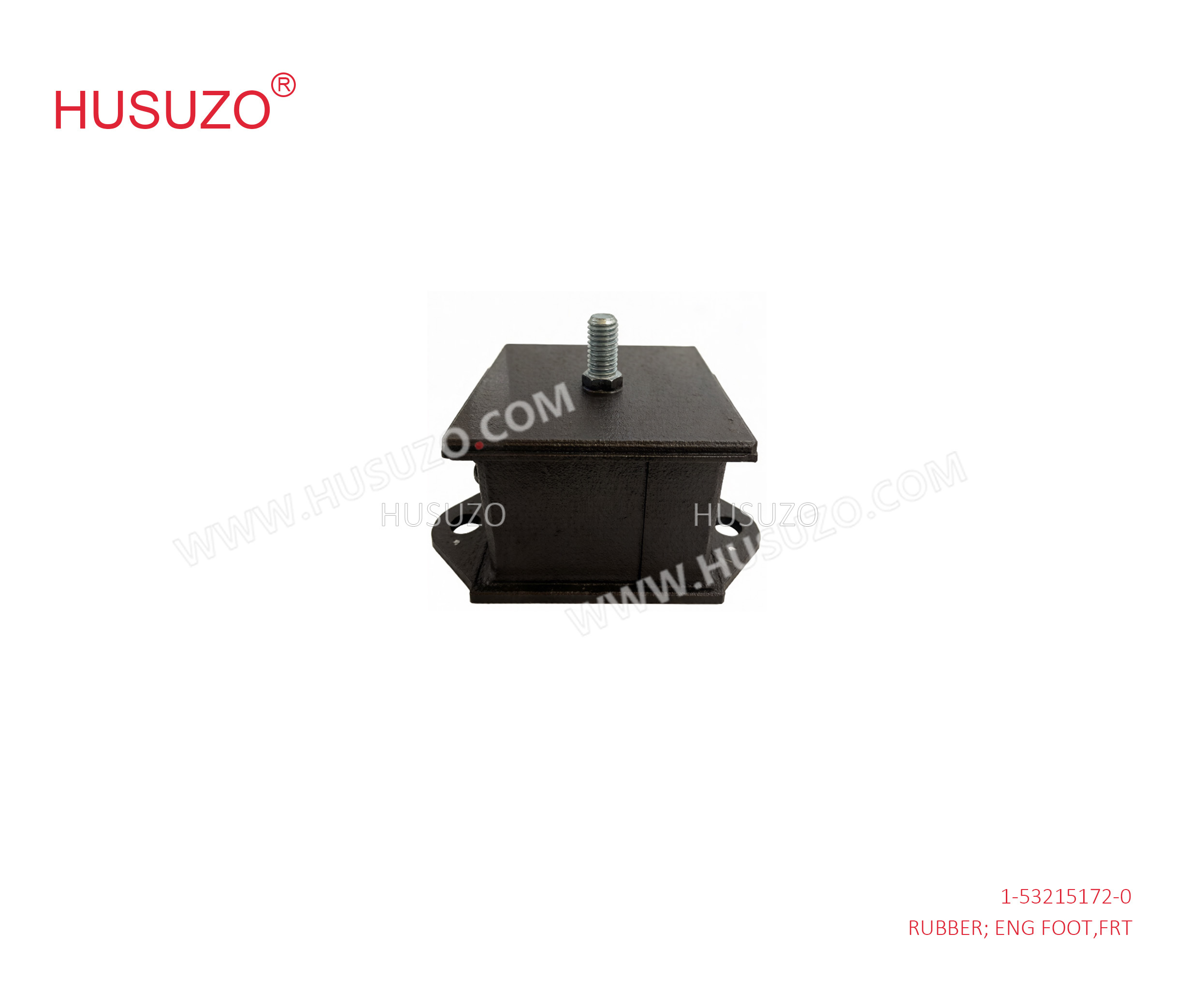 ISUZU FVZ34 6HK16HH1 6HE1 1-53215172-0 1532151720 peças de automóvel de borracha de Isuzu do pé dianteiro do motor
